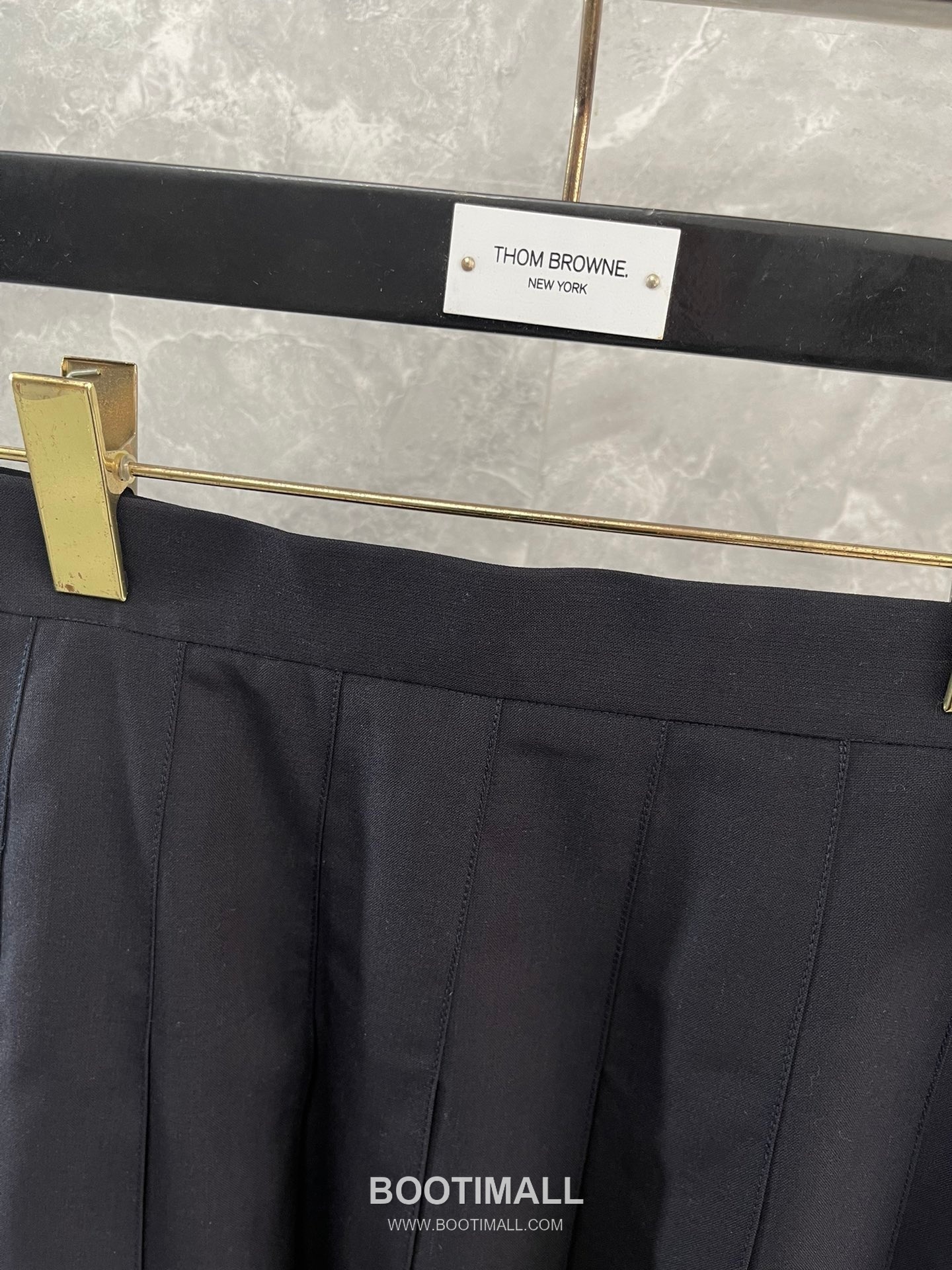 Thom Browne 2026 S/S Wool A-Line Structured Skirt 톰브라운 2026SS 울 A라인 스트럭처 스커트 3