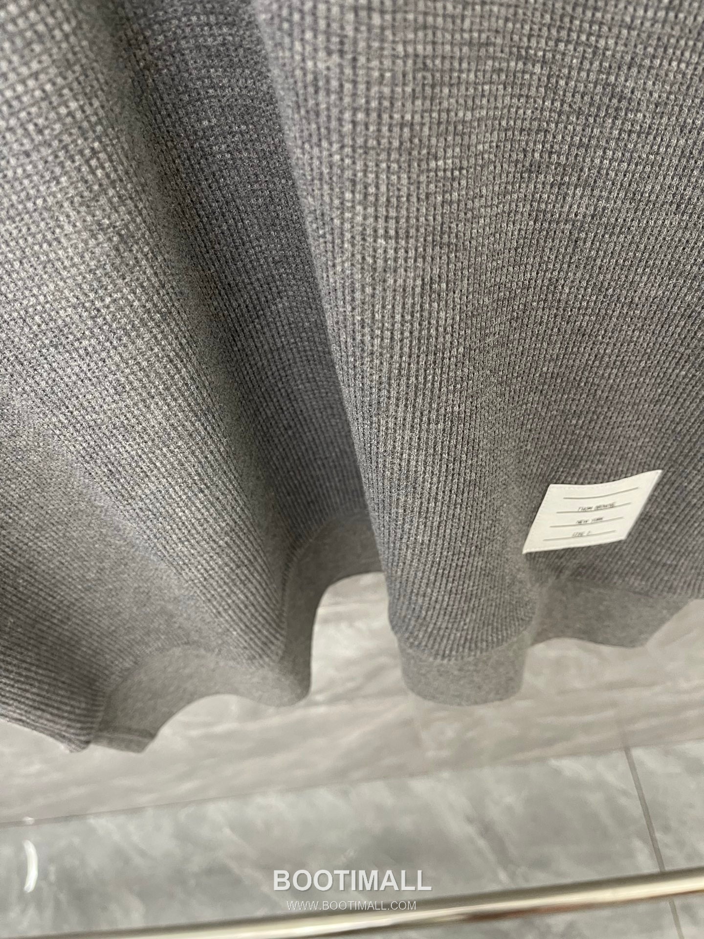 Thom Browne 2026 S/S Cotton Waffle Knit Button Polo T-Shirt 톰브라운 2026SS 코튼 와플 니트 버튼 폴로 티셔츠 3