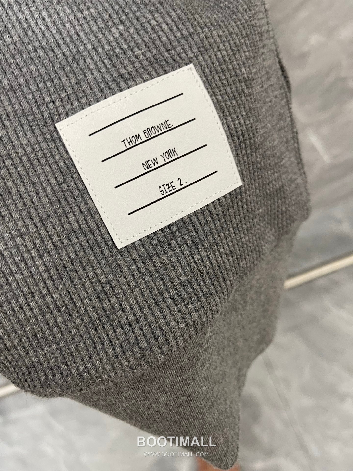 Thom Browne 2026 S/S Cotton Waffle Knit Button Polo T-Shirt 톰브라운 2026SS 코튼 와플 니트 버튼 폴로 티셔츠 5