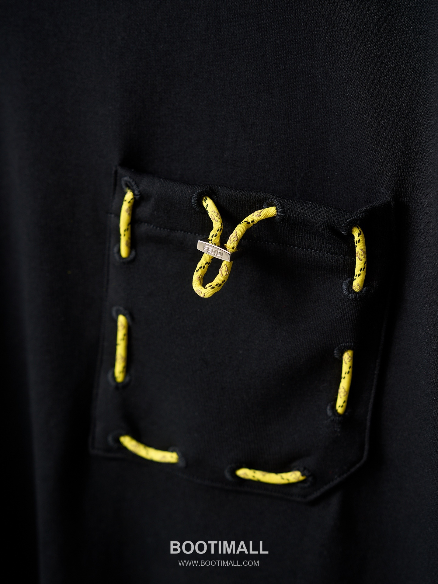 Fendi 2026 S/S Cotton Ribbon Pocket Embroidered Logo T-Shirt 펜디 2026SS 코튼 리본 포켓 자수 로고 티셔츠 16