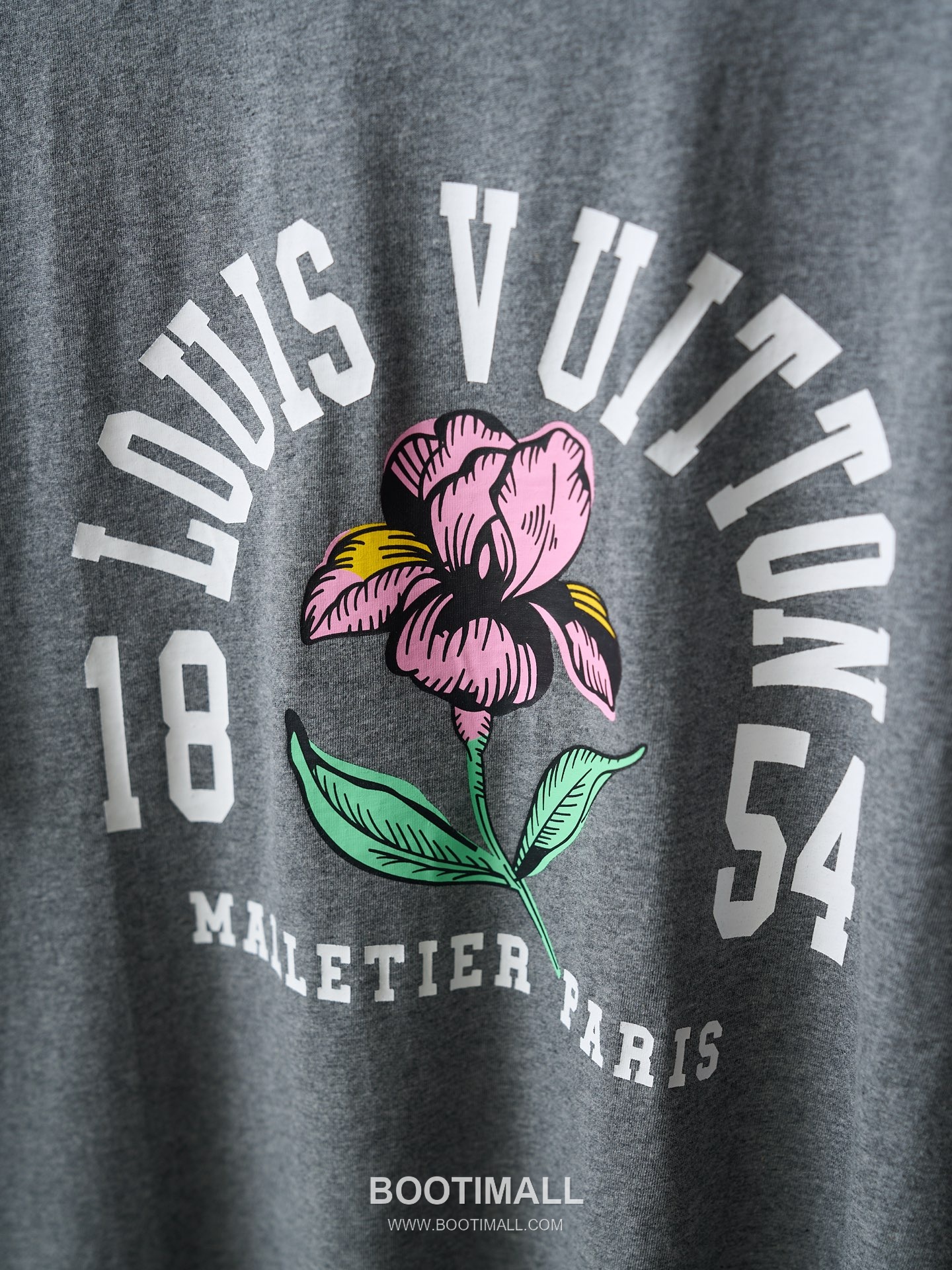 Louis Vuitton 2026 S/S Cotton Iris Print Logo T-Shirt 루이비통 2026SS 코튼 아이리스 플라워 프린트 로고 티셔츠 6