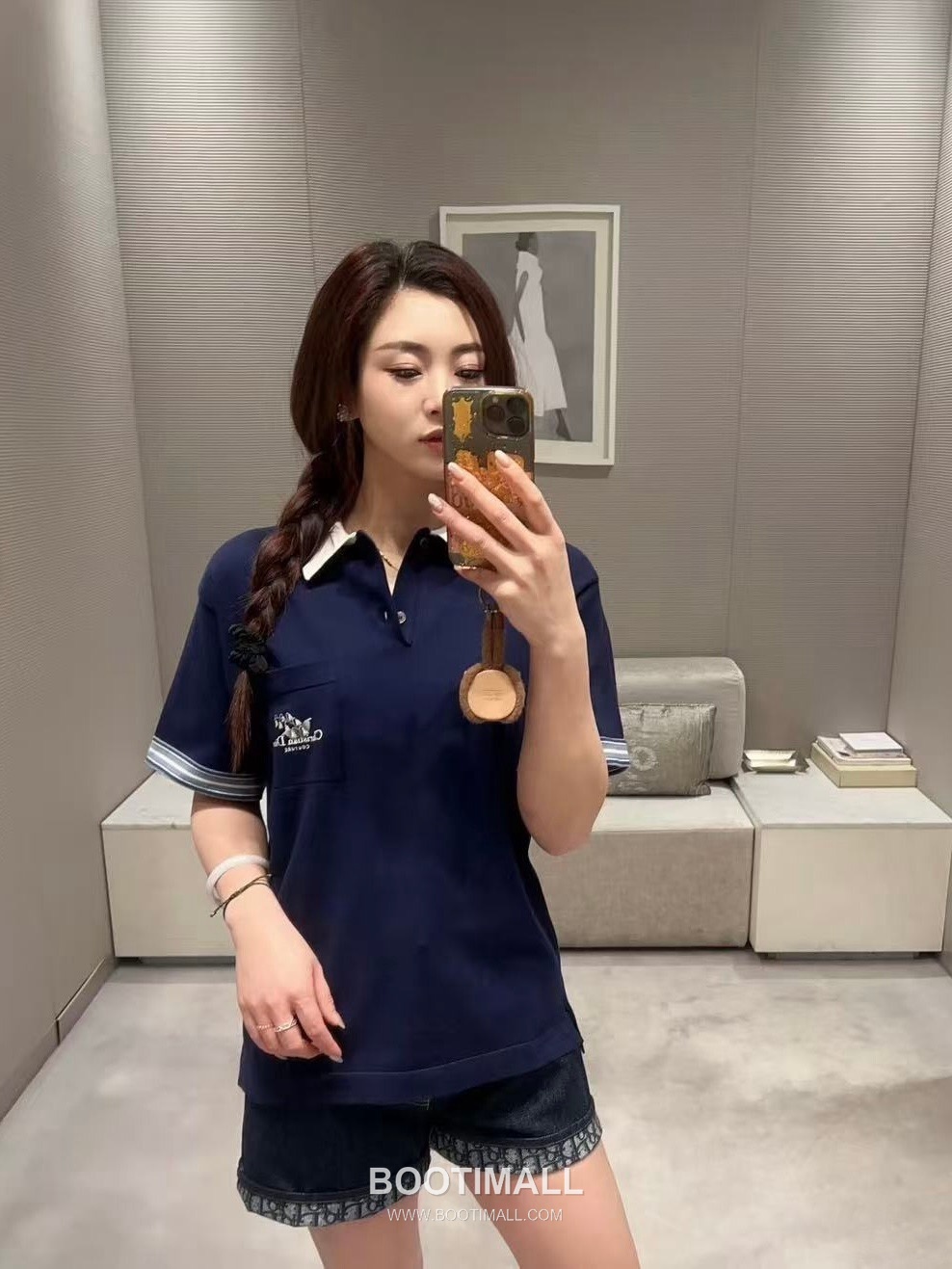 Dior 2026 S/S Cotton Embroidered Lily of the Valley Polo T-Shirt 디올 2026SS 코튼 자수 릴리오브더밸리 폴로 티셔츠 10