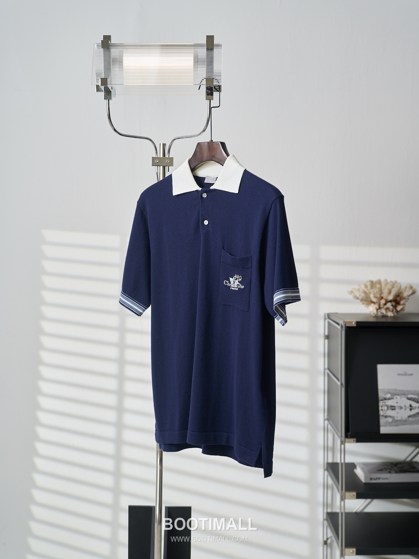 Dior 2026 S/S Cotton Embroidered Lily of the Valley Polo T-Shirt 디올 2026SS 코튼 자수 릴리오브더밸리 폴로 티셔츠 21