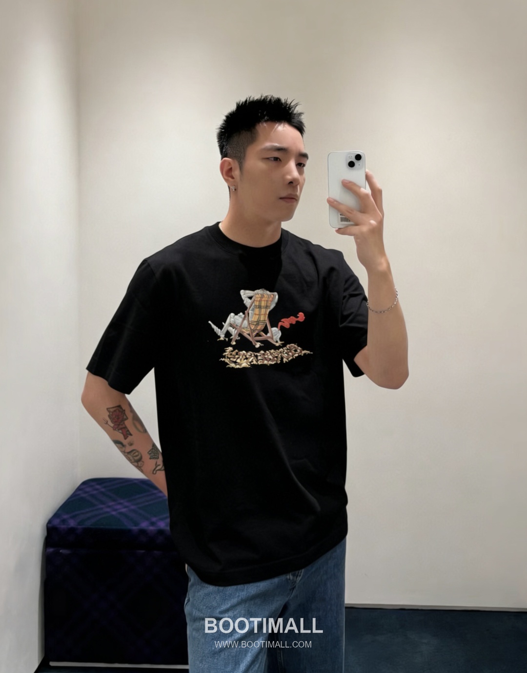 Burberry 2026 S/S Cotton Graphic Print Logo T-Shirt 버버리 2026SS 코튼 그래픽 프린트 로고 티셔츠 2