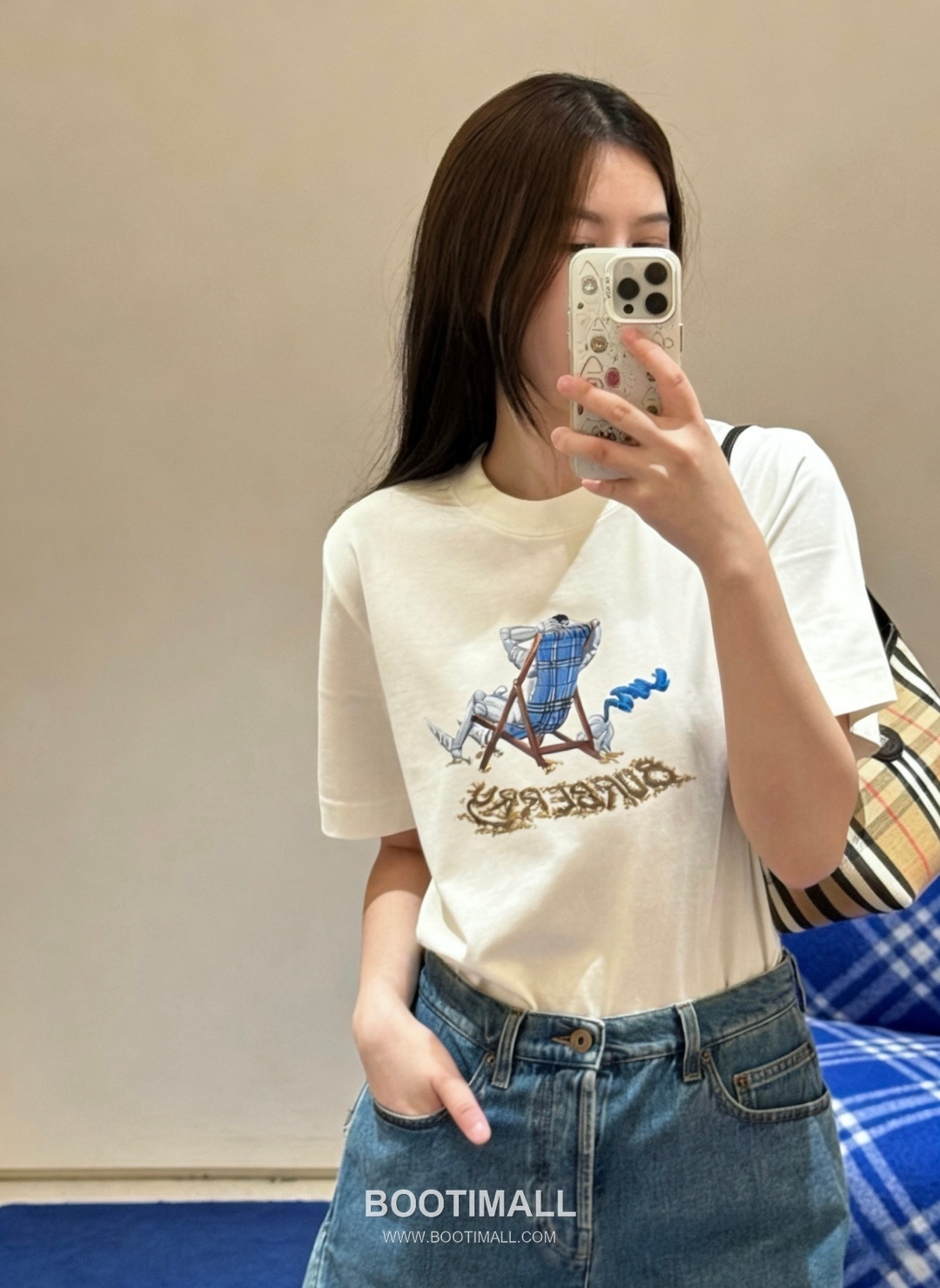 Burberry 2026 S/S Cotton Graphic Print Logo T-Shirt 버버리 2026SS 코튼 그래픽 프린트 로고 티셔츠 2