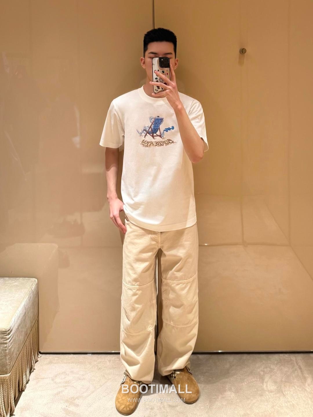 Burberry 2026 S/S Cotton Graphic Print Logo T-Shirt 버버리 2026SS 코튼 그래픽 프린트 로고 티셔츠 6