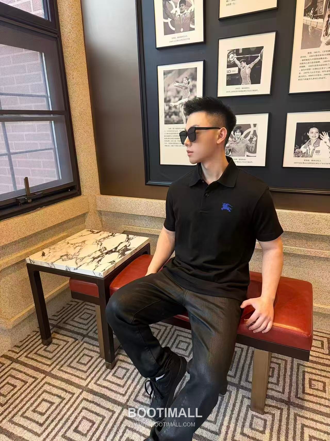 Burberry 2026 S/S Cotton Piqué Embroidered Equestrian Polo T-Shirt 버버리 2026SS 코튼 피케 자수 승마 로고 폴로 티셔츠 5