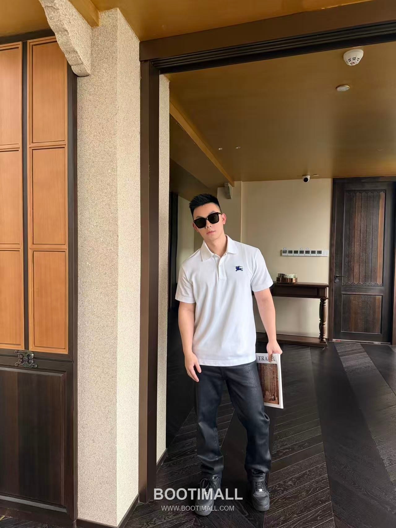 Burberry 2026 S/S Cotton Piqué Embroidered Equestrian Polo T-Shirt 버버리 2026SS 코튼 피케 자수 승마 로고 폴로 티셔츠 5