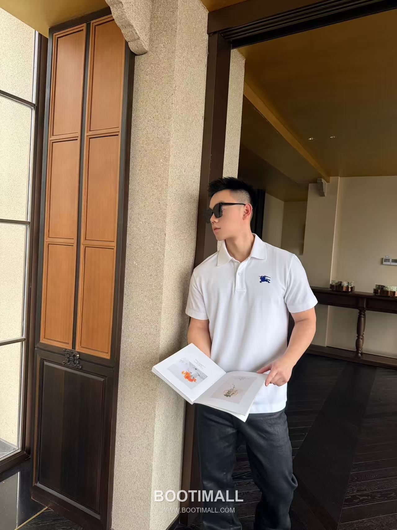 Burberry 2026 S/S Cotton Piqué Embroidered Equestrian Polo T-Shirt 버버리 2026SS 코튼 피케 자수 승마 로고 폴로 티셔츠 6