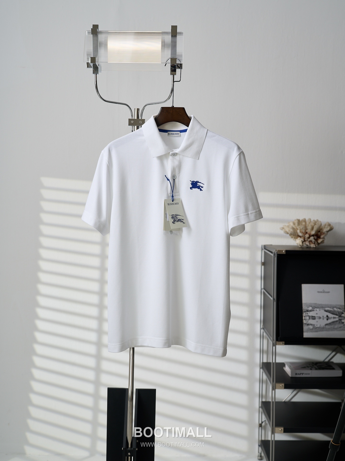 Burberry 2026 S/S Cotton Piqué Embroidered Equestrian Polo T-Shirt 버버리 2026SS 코튼 피케 자수 승마 로고 폴로 티셔츠 7