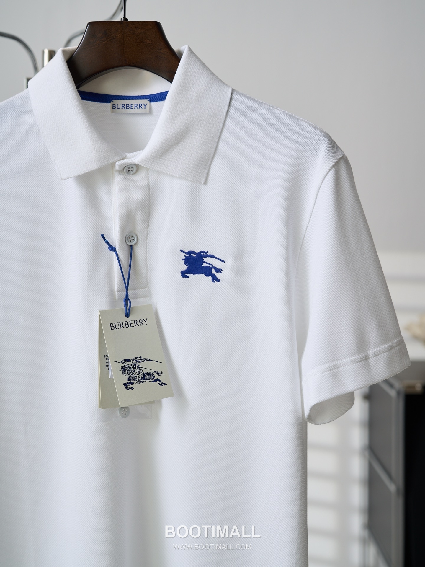 Burberry 2026 S/S Cotton Piqué Embroidered Equestrian Polo T-Shirt 버버리 2026SS 코튼 피케 자수 승마 로고 폴로 티셔츠 12