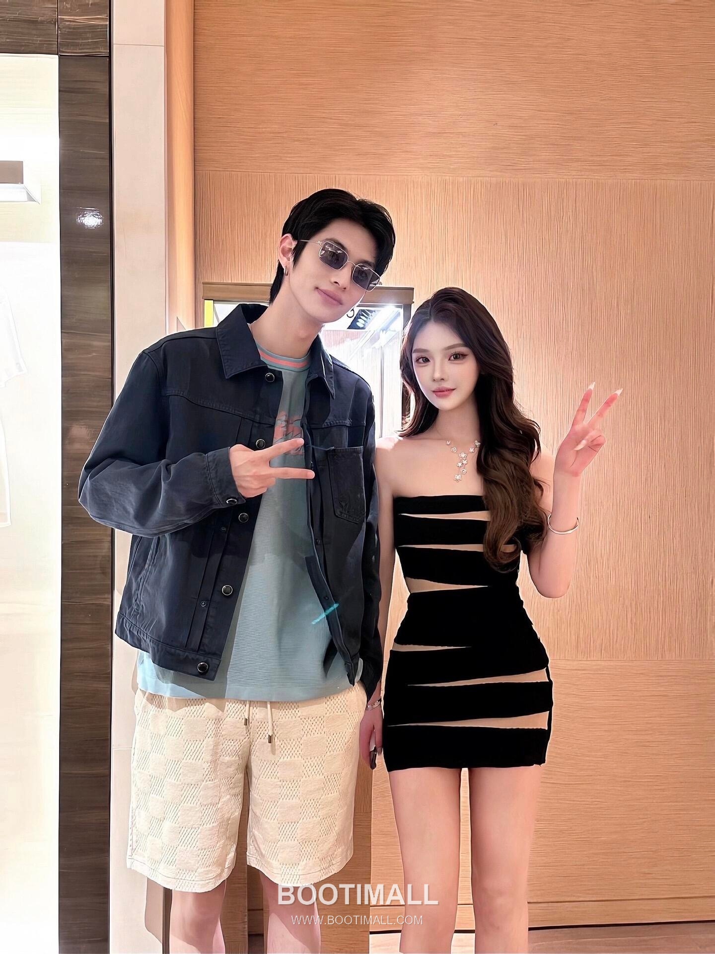 Louis Vuitton 2026 S/S Cotton Damier Jacquard Drawstring Shorts 루이비통 2026SS 코튼 다미에 자카드 드로스트링 쇼츠 6