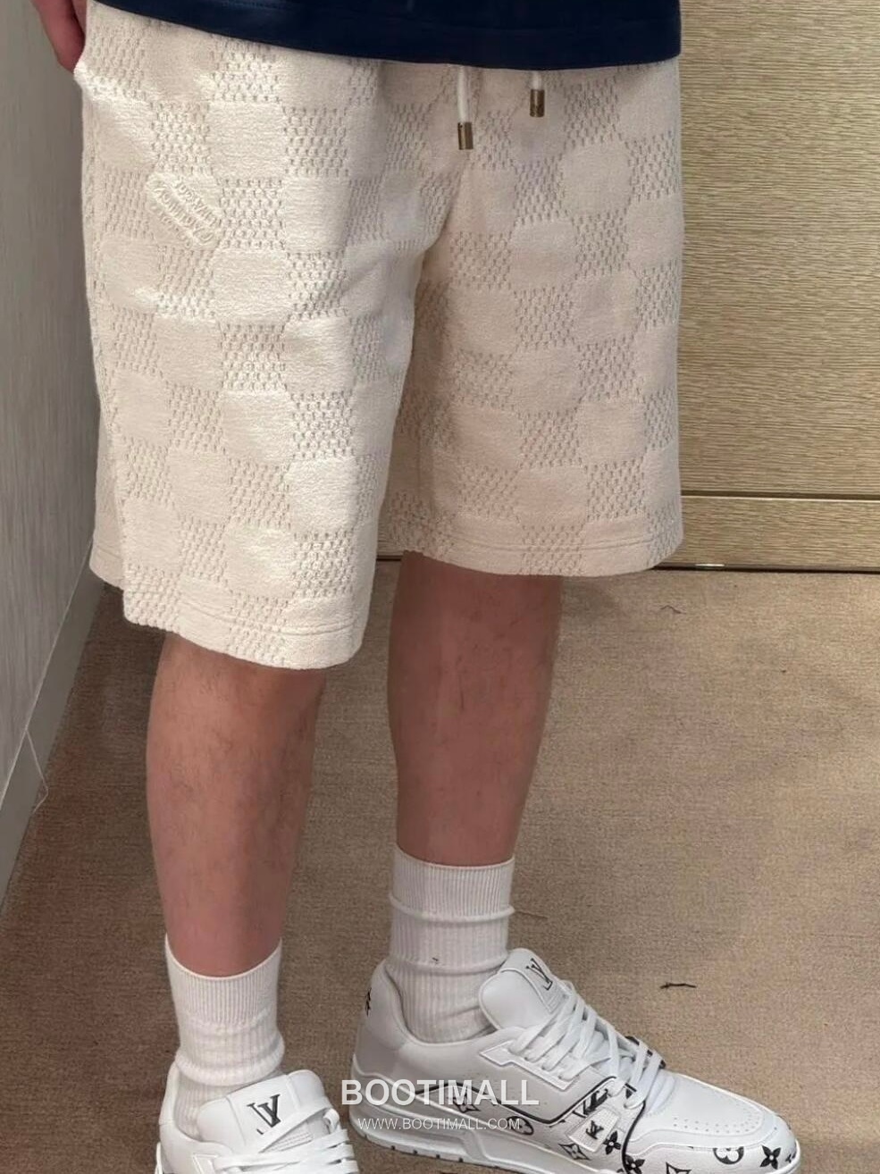 Louis Vuitton 2026 S/S Cotton Damier Jacquard Drawstring Shorts 루이비통 2026SS 코튼 다미에 자카드 드로스트링 쇼츠 8