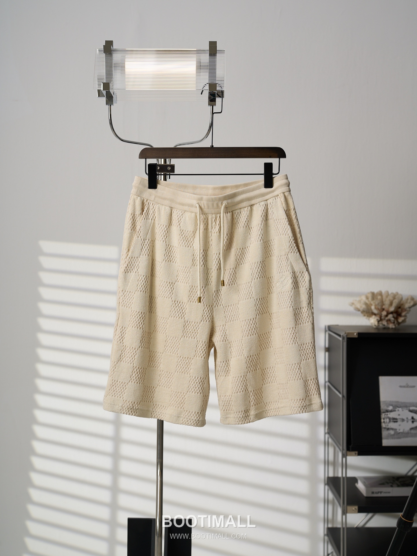 Louis Vuitton 2026 S/S Cotton Damier Jacquard Drawstring Shorts 루이비통 2026SS 코튼 다미에 자카드 드로스트링 쇼츠 14