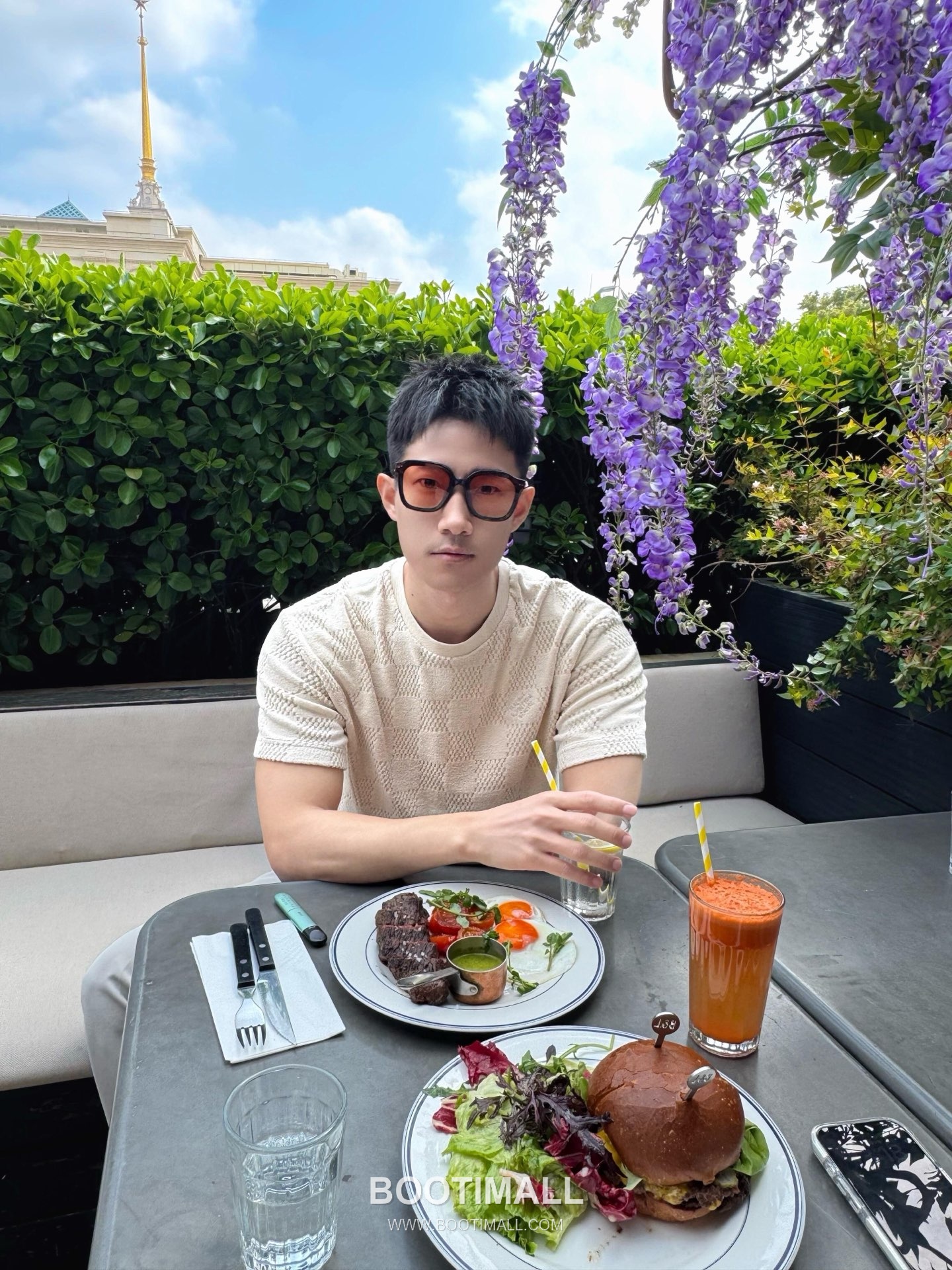 Louis Vuitton 2026 S/S Cotton Damier Jacquard Embroidered T-Shirt 루이비통 2026SS 코튼 다미에 자카드 자수 티셔츠 7