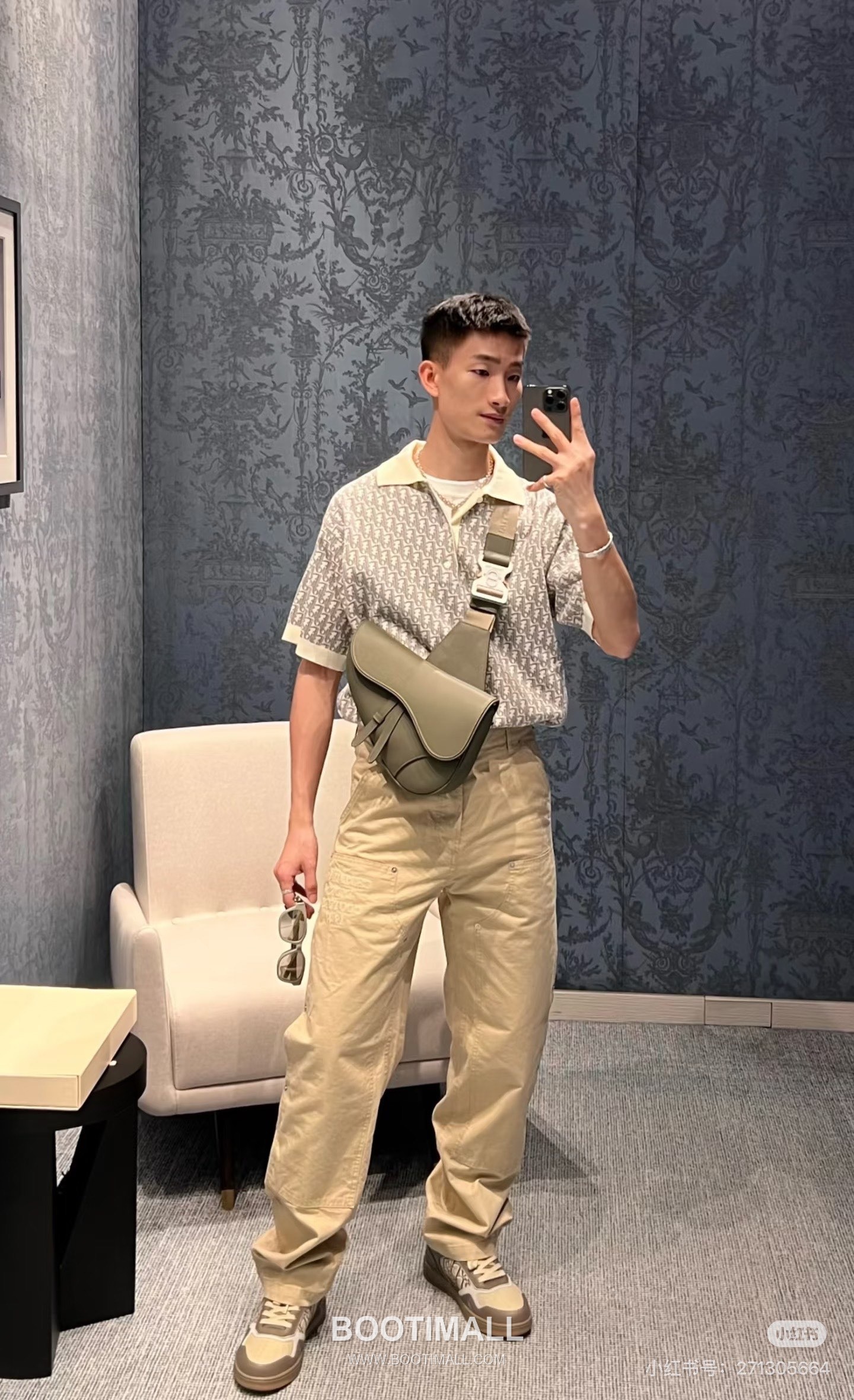 Dior 2026 S/S Cotton Monogram Knit Polo T-Shirt 디올 2026SS 코튼 모노그램 니트 폴로 티셔츠 3