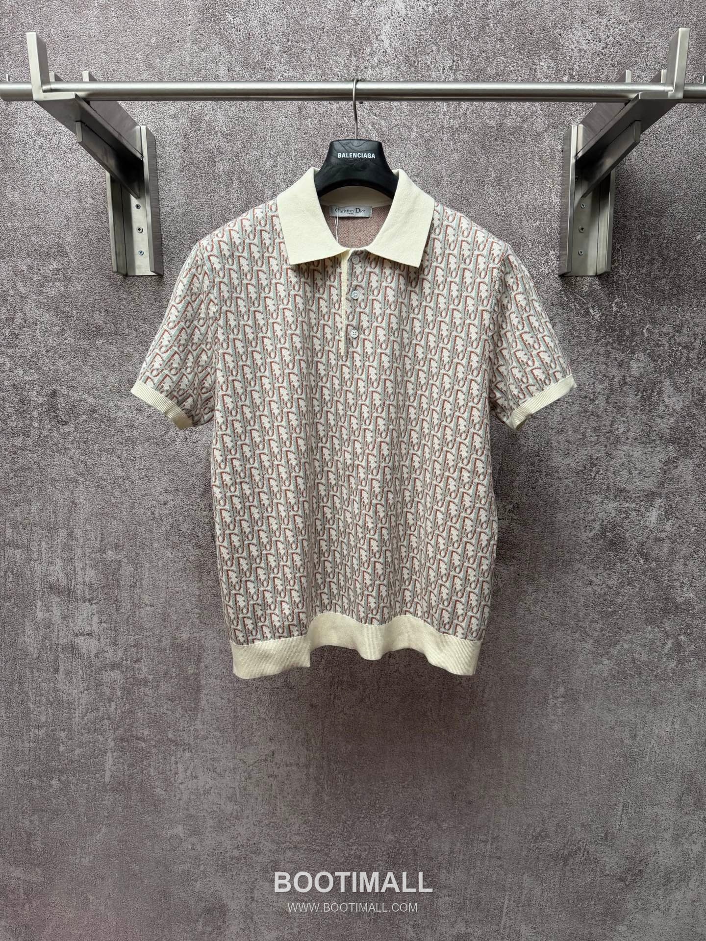 Dior 2026 S/S Cotton Monogram Knit Polo T-Shirt 디올 2026SS 코튼 모노그램 니트 폴로 티셔츠 6