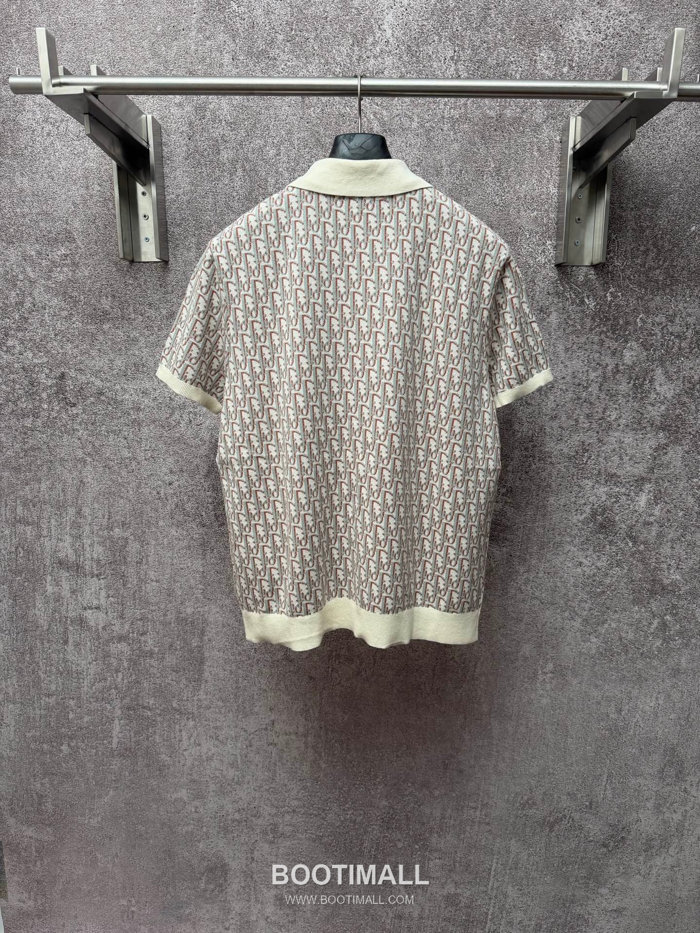 Dior 2026 S/S Cotton Monogram Knit Polo T-Shirt 디올 2026SS 코튼 모노그램 니트 폴로 티셔츠 7