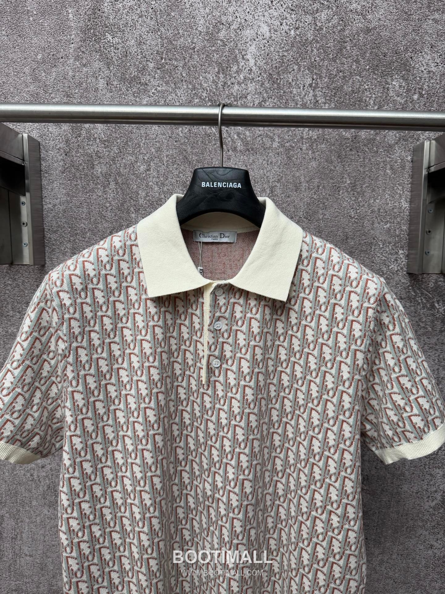 Dior 2026 S/S Cotton Monogram Knit Polo T-Shirt 디올 2026SS 코튼 모노그램 니트 폴로 티셔츠 8