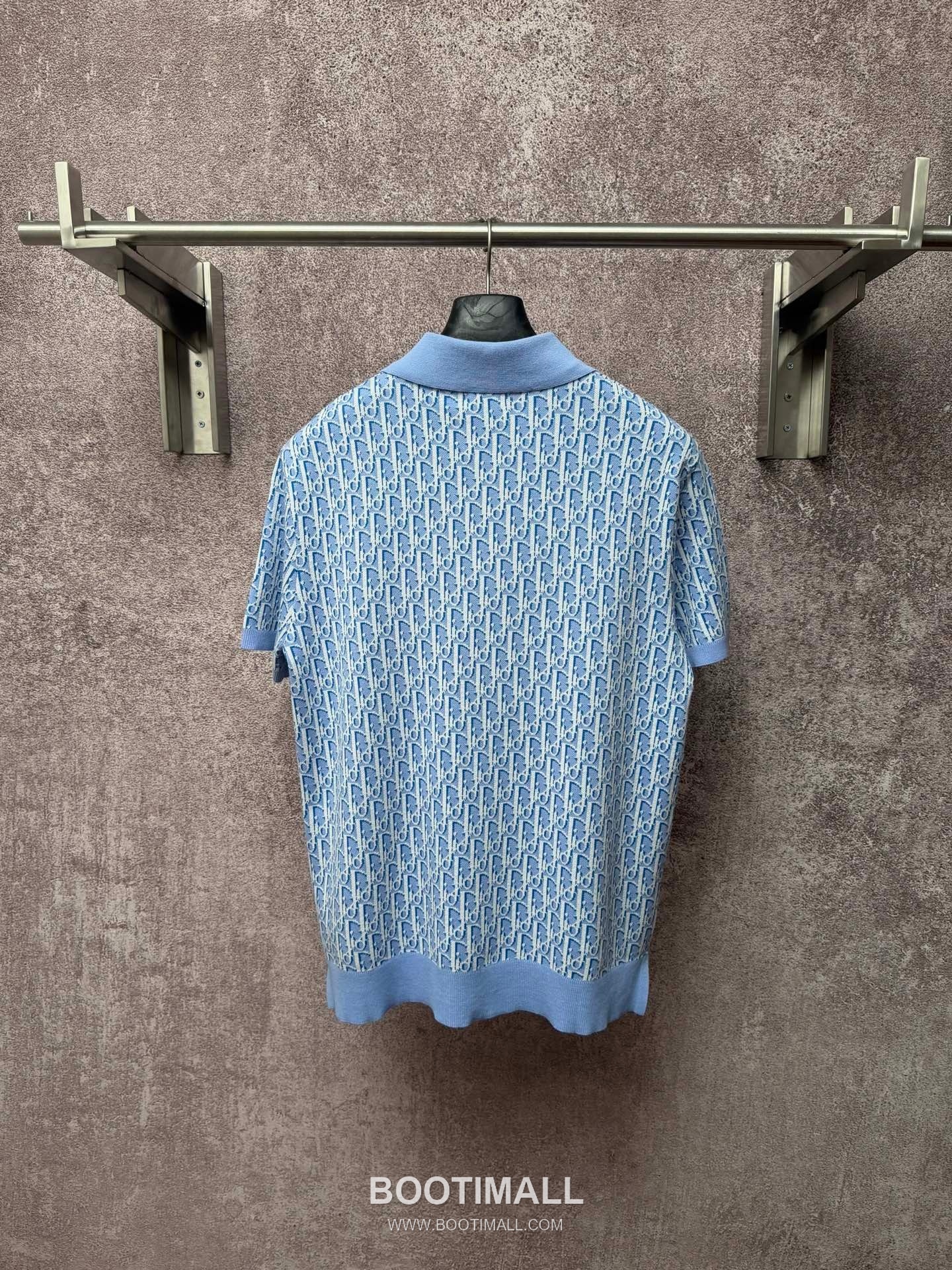 Dior 2026 S/S Cotton Monogram Knit Polo T-Shirt 디올 2026SS 코튼 모노그램 니트 폴로 티셔츠 2