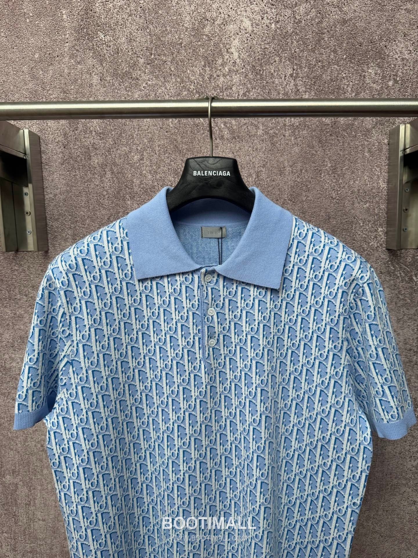Dior 2026 S/S Cotton Monogram Knit Polo T-Shirt 디올 2026SS 코튼 모노그램 니트 폴로 티셔츠 3