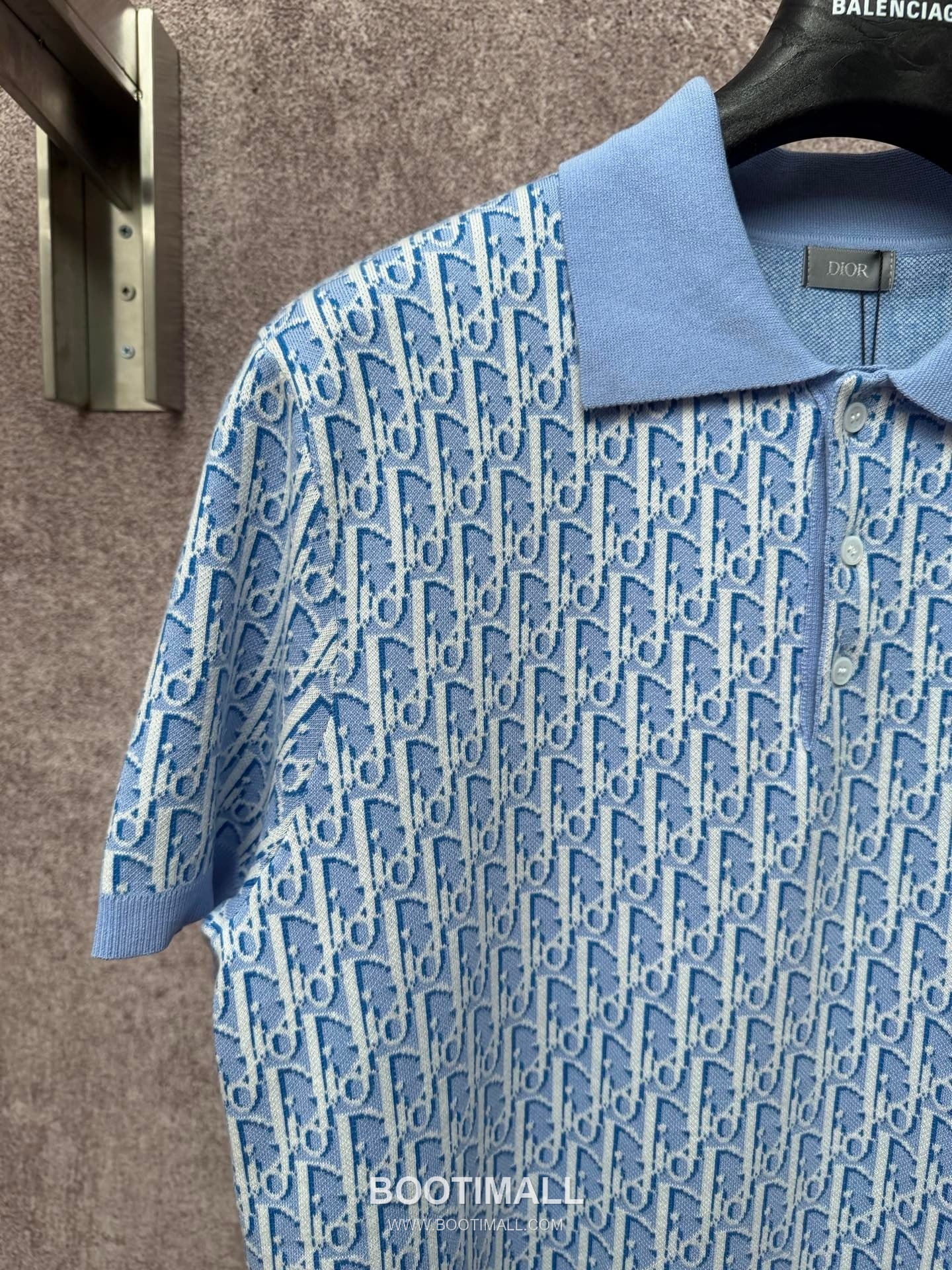 Dior 2026 S/S Cotton Monogram Knit Polo T-Shirt 디올 2026SS 코튼 모노그램 니트 폴로 티셔츠 5