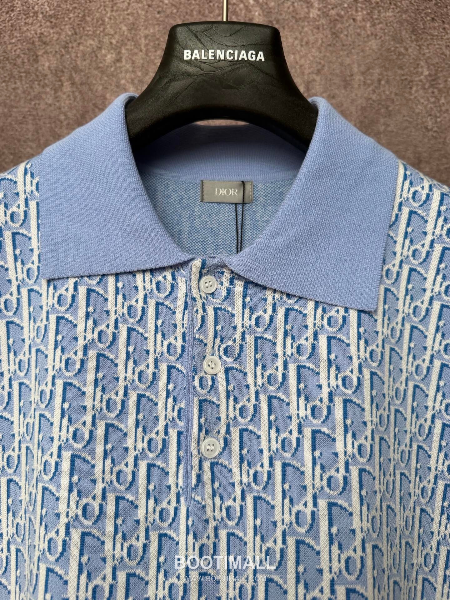 Dior 2026 S/S Cotton Monogram Knit Polo T-Shirt 디올 2026SS 코튼 모노그램 니트 폴로 티셔츠 8