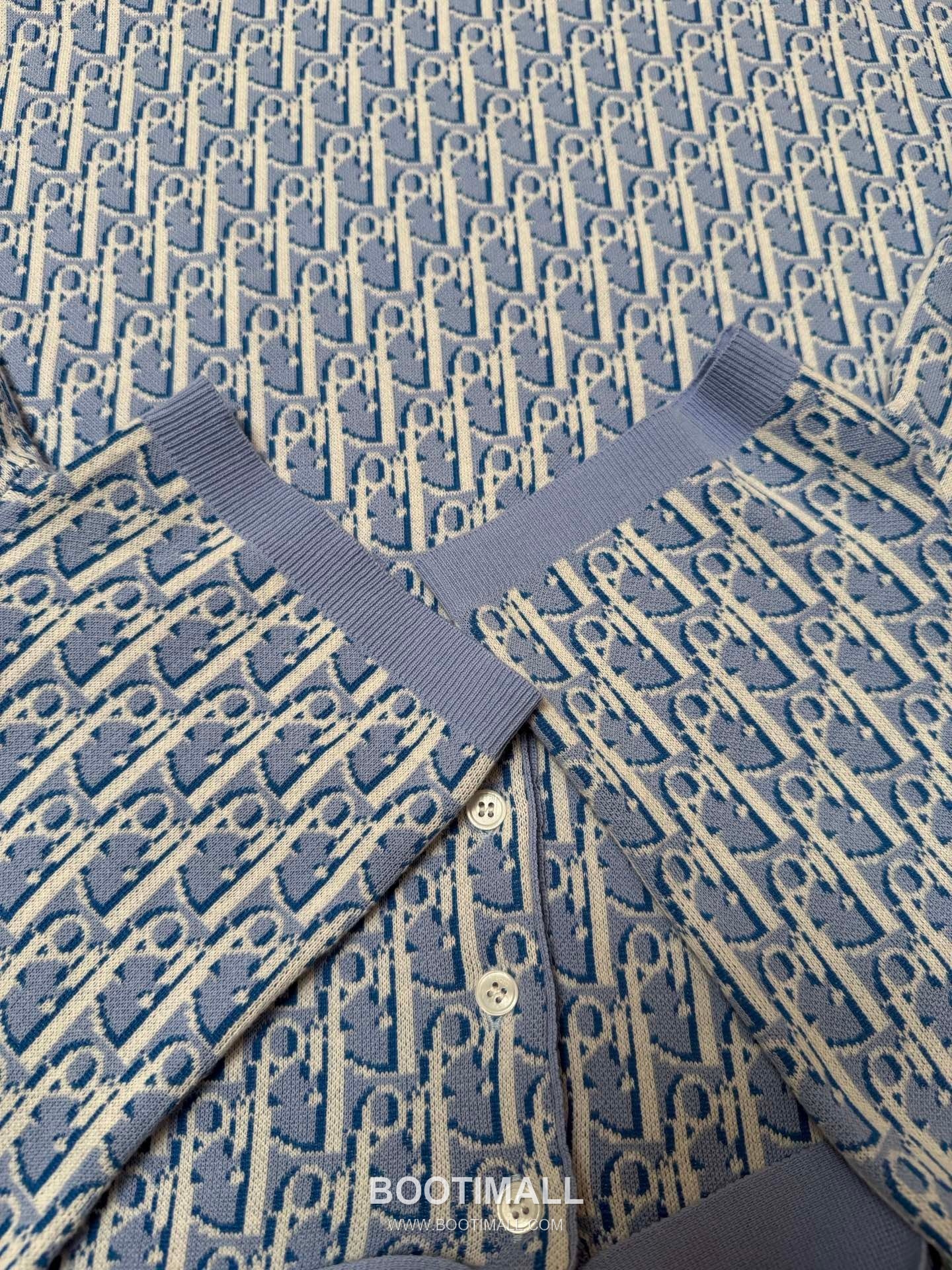 Dior 2026 S/S Cotton Monogram Knit Polo T-Shirt 디올 2026SS 코튼 모노그램 니트 폴로 티셔츠 10