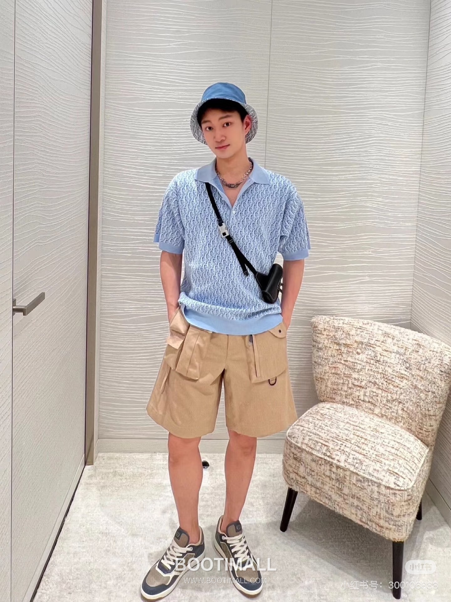 Dior 2026 S/S Cotton Monogram Knit Polo T-Shirt 디올 2026SS 코튼 모노그램 니트 폴로 티셔츠 14