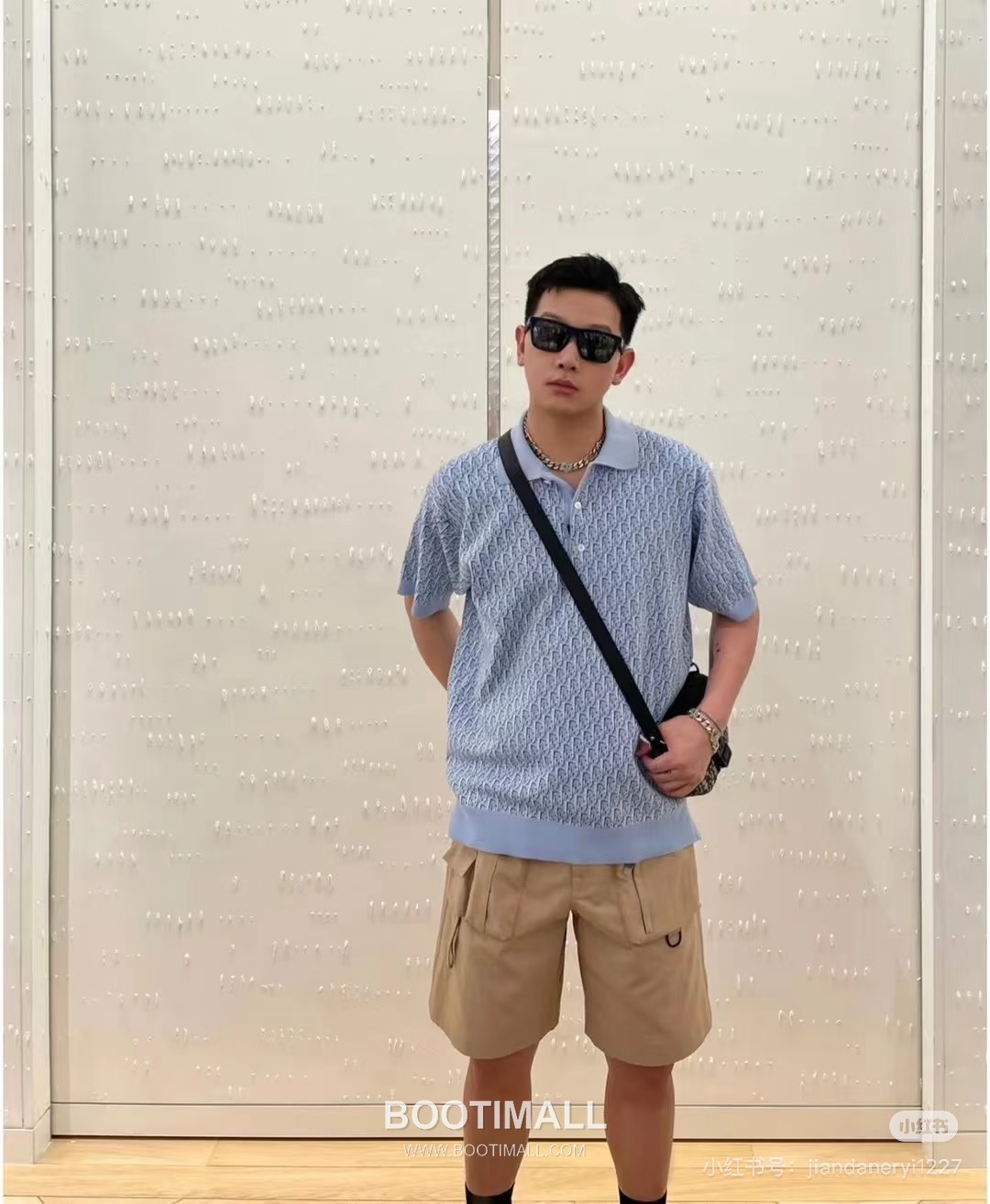 Dior 2026 S/S Cotton Monogram Knit Polo T-Shirt 디올 2026SS 코튼 모노그램 니트 폴로 티셔츠 17