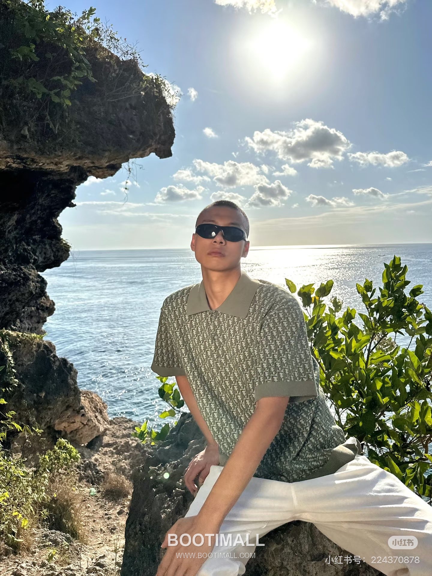 Dior 2026 S/S Cotton Monogram Knit Polo T-Shirt 디올 2026SS 코튼 모노그램 니트 폴로 티셔츠 3