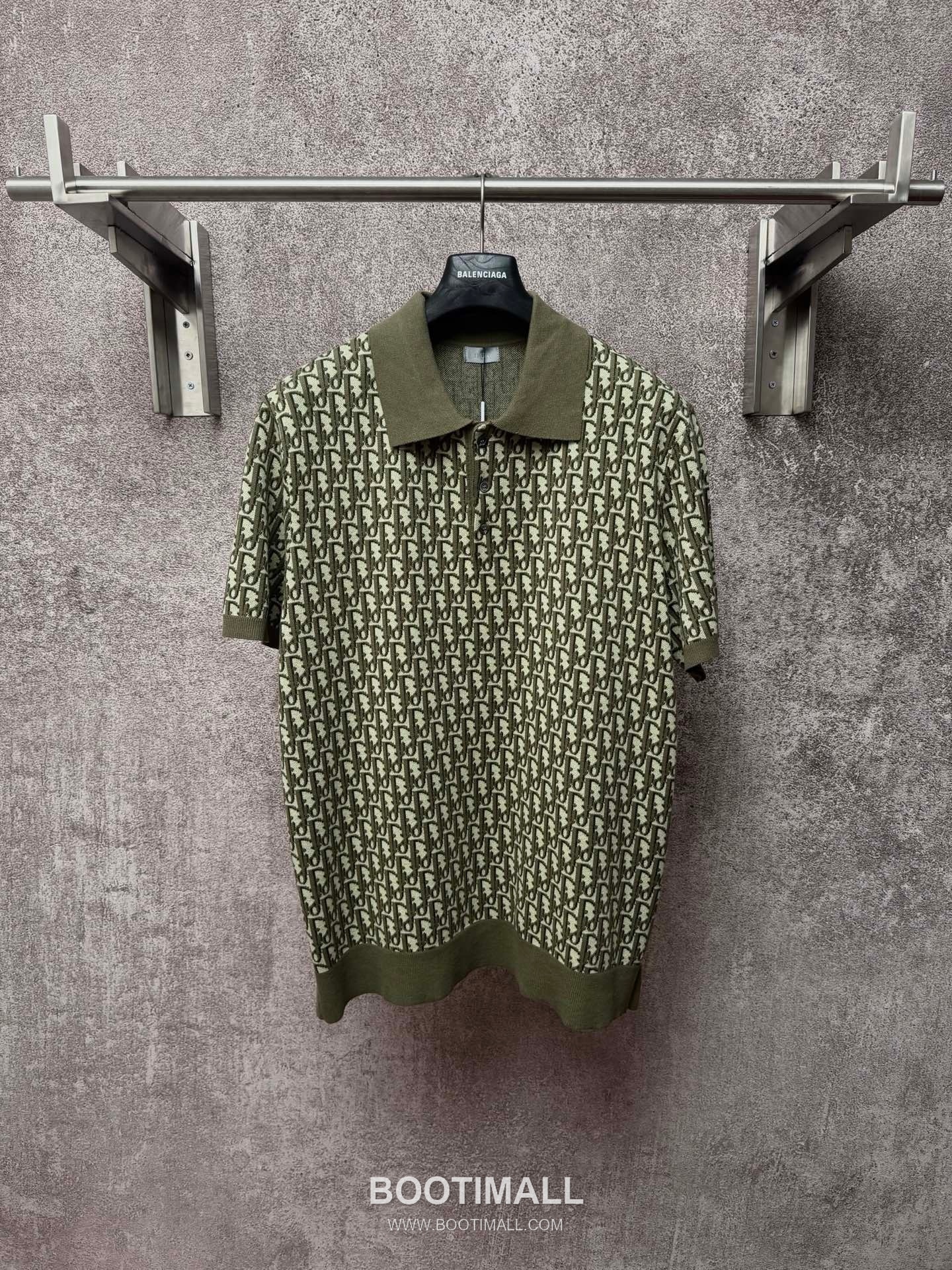 Dior 2026 S/S Cotton Monogram Knit Polo T-Shirt 디올 2026SS 코튼 모노그램 니트 폴로 티셔츠 7