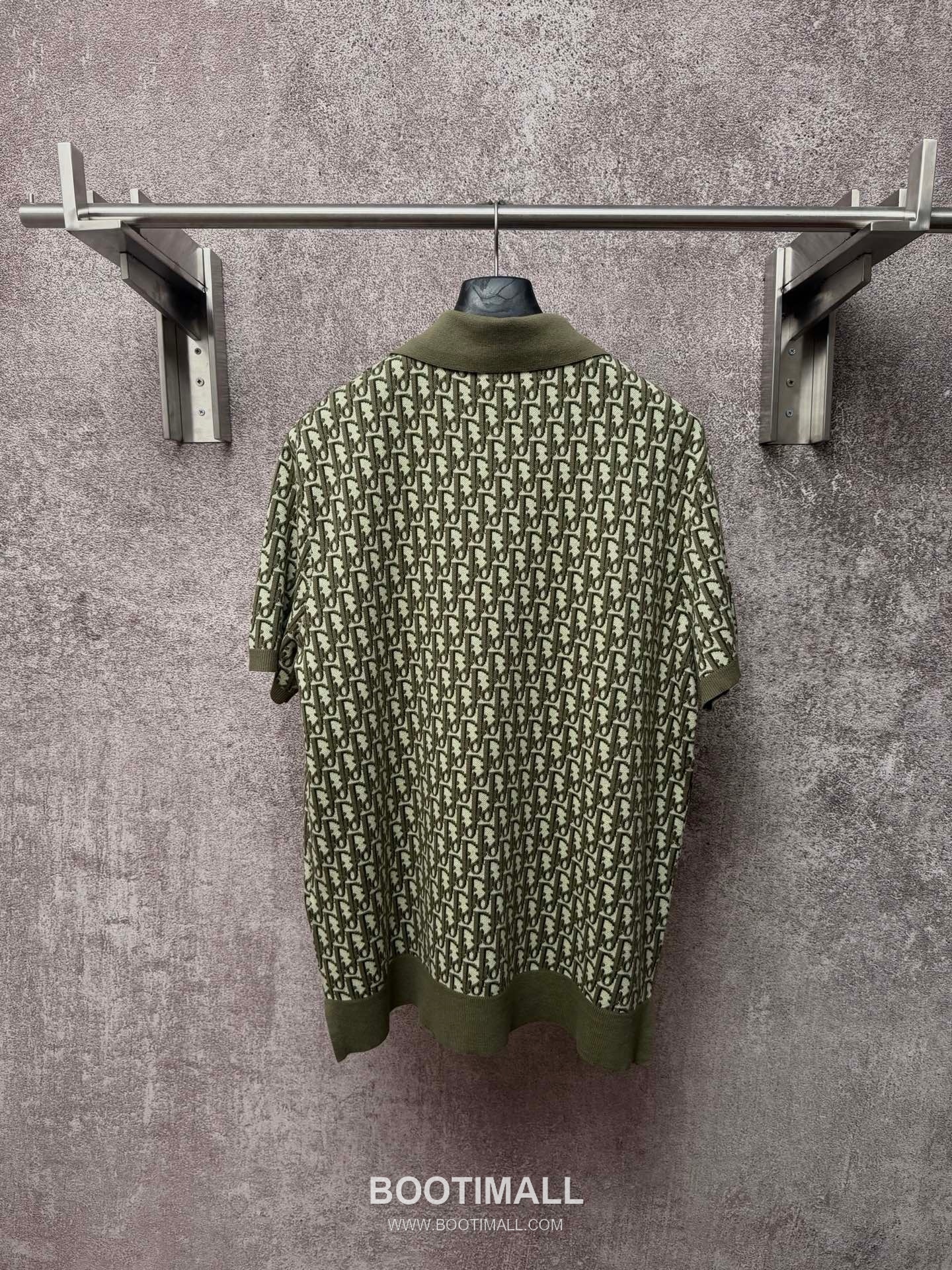 Dior 2026 S/S Cotton Monogram Knit Polo T-Shirt 디올 2026SS 코튼 모노그램 니트 폴로 티셔츠 8
