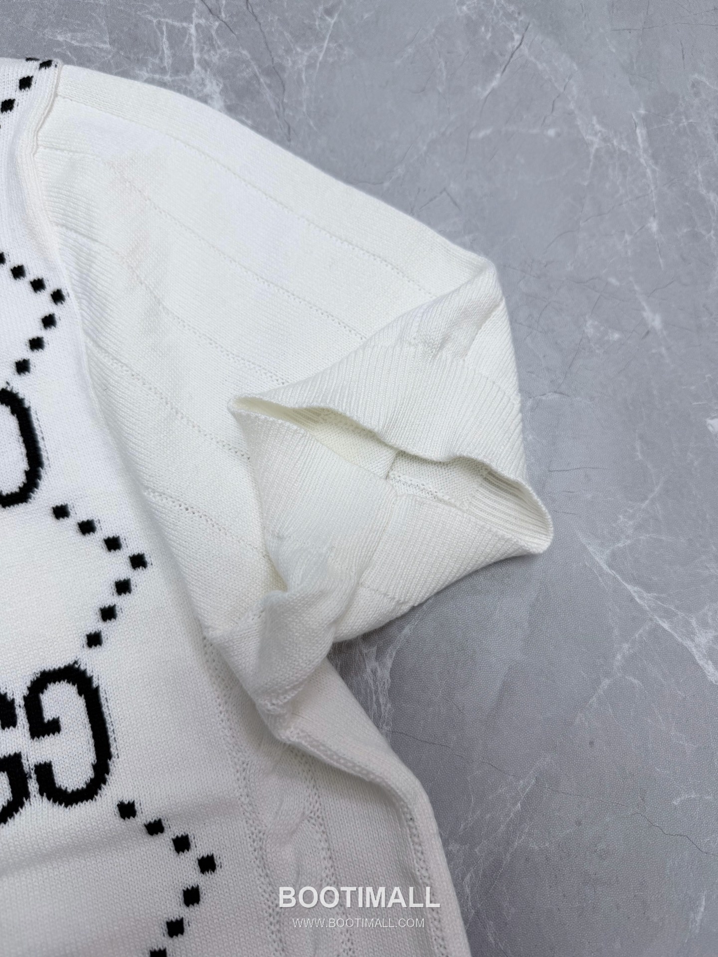 Gucci 2026 S/S Cotton GG Intarsia Polo T-Shirt 구찌 2026SS 코튼 GG 인타르시아 폴로 티셔츠 5