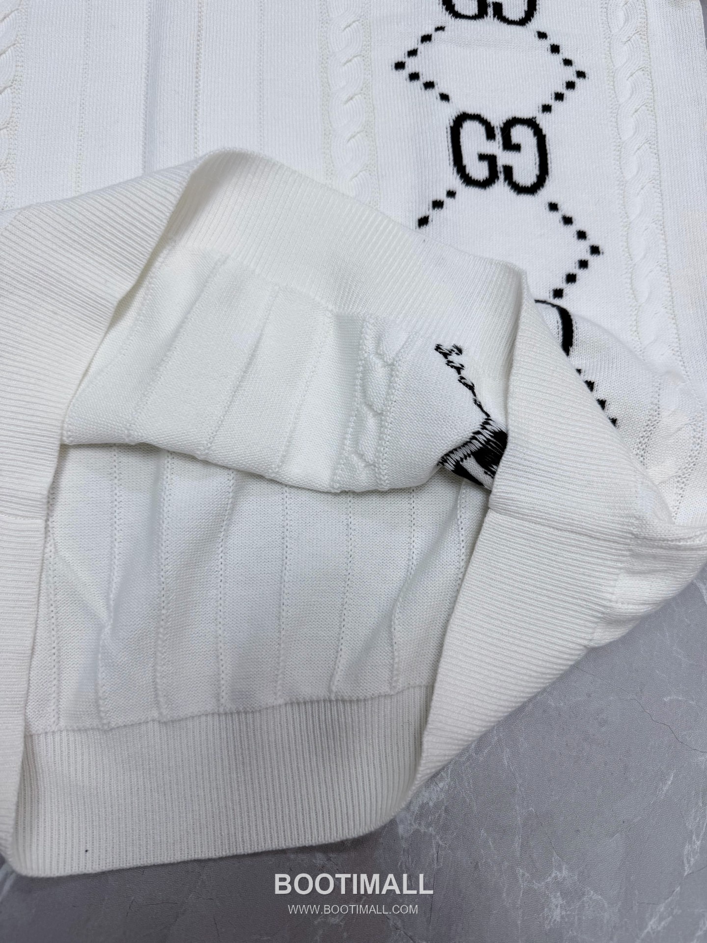 Gucci 2026 S/S Cotton GG Intarsia Polo T-Shirt 구찌 2026SS 코튼 GG 인타르시아 폴로 티셔츠 8