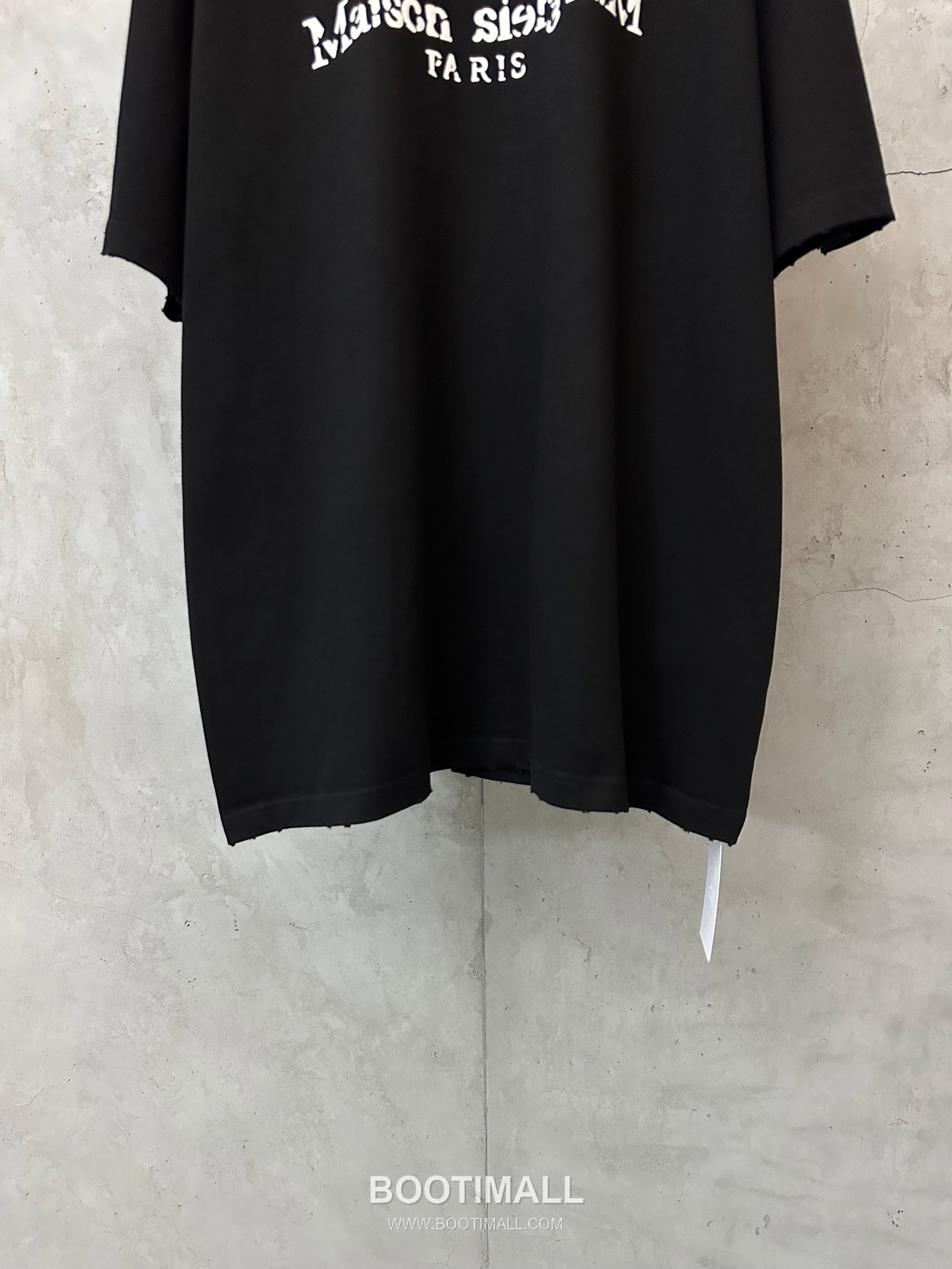 MM6 Maison Margiela 2026 S/S Cotton Foam Print Logo T-Shirt MM6메종마르지엘라 2026SS 코튼 발포 프린트 로고 티셔츠 4