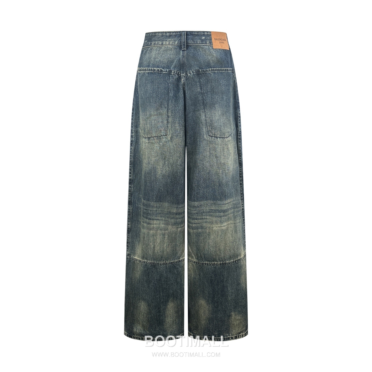 Balenciaga 2026 S/S Cotton Denim Distressed Patch Embroidered Pants 발렌시아가 2026SS 코튼 데님 디스트로이드 패치 자수 팬츠 12
