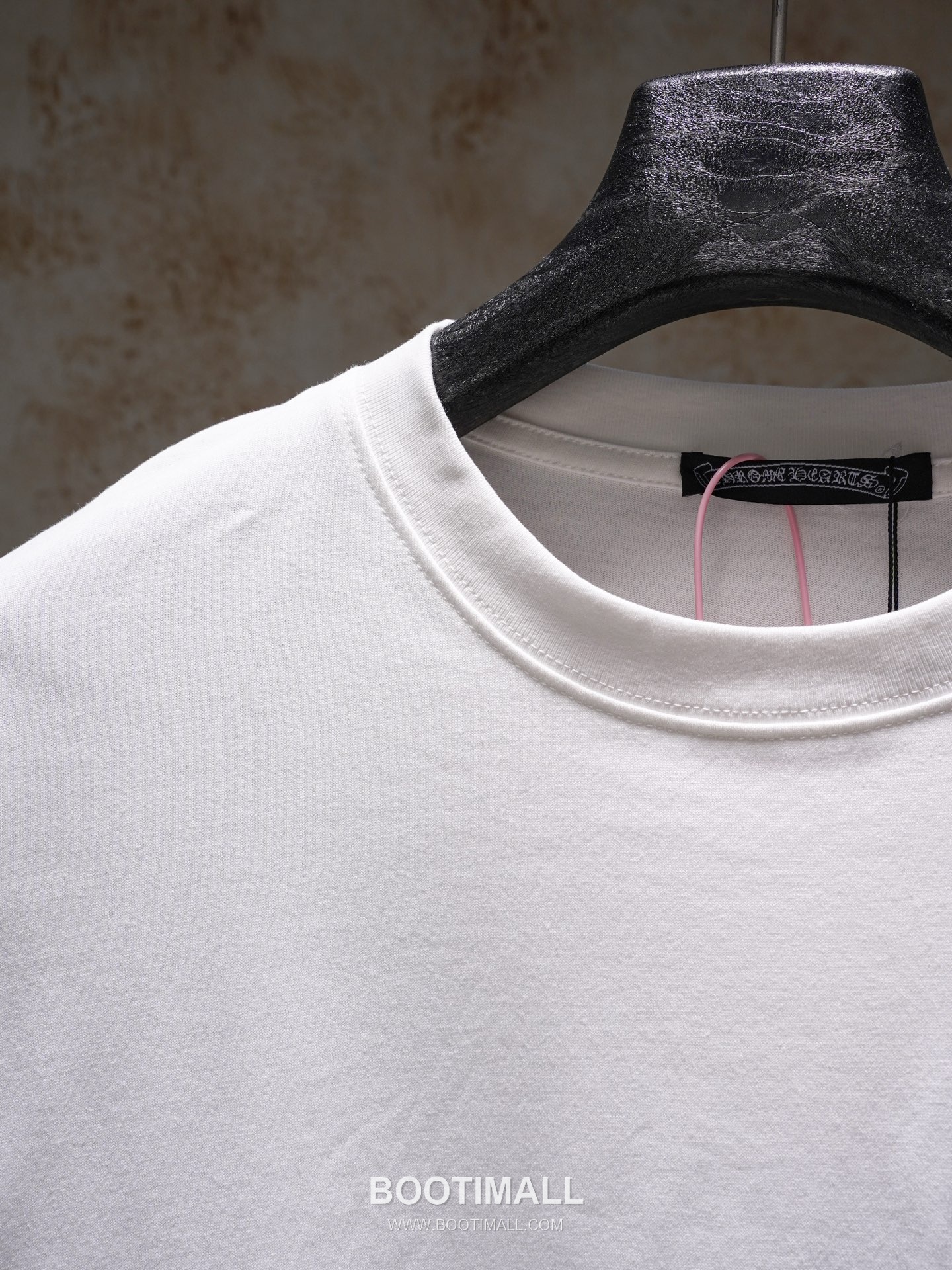 Chrome Hearts 2026 S/S Cotton Horseshoe Embroidered Crystal T-Shirt 크롬하츠 2026SS 코튼 말굽 자수 크리스탈 티셔츠 3