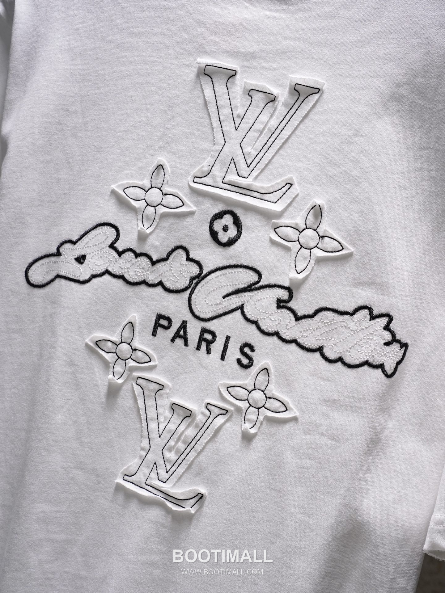 Louis Vuitton 2026 S/S Cotton Patch Embroidered Logo T-Shirt 루이비통 2026SS 코튼 패치 자수 로고 티셔츠 8