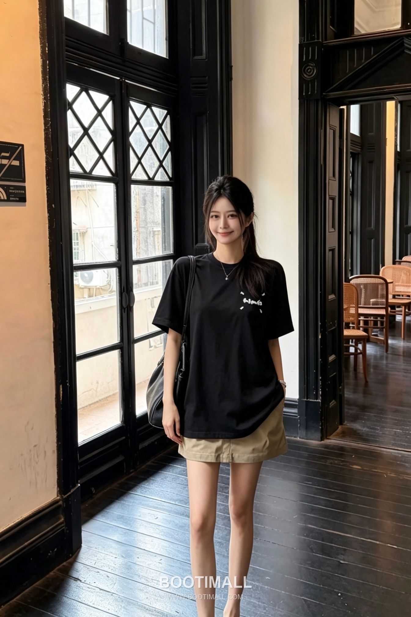 MM6 Maison Margiela 2026 S/S Cotton Embroidered Distressed T-Shirt MM6메종마르지엘라 2026SS 코튼 자수 디스트로이드 티셔츠 2