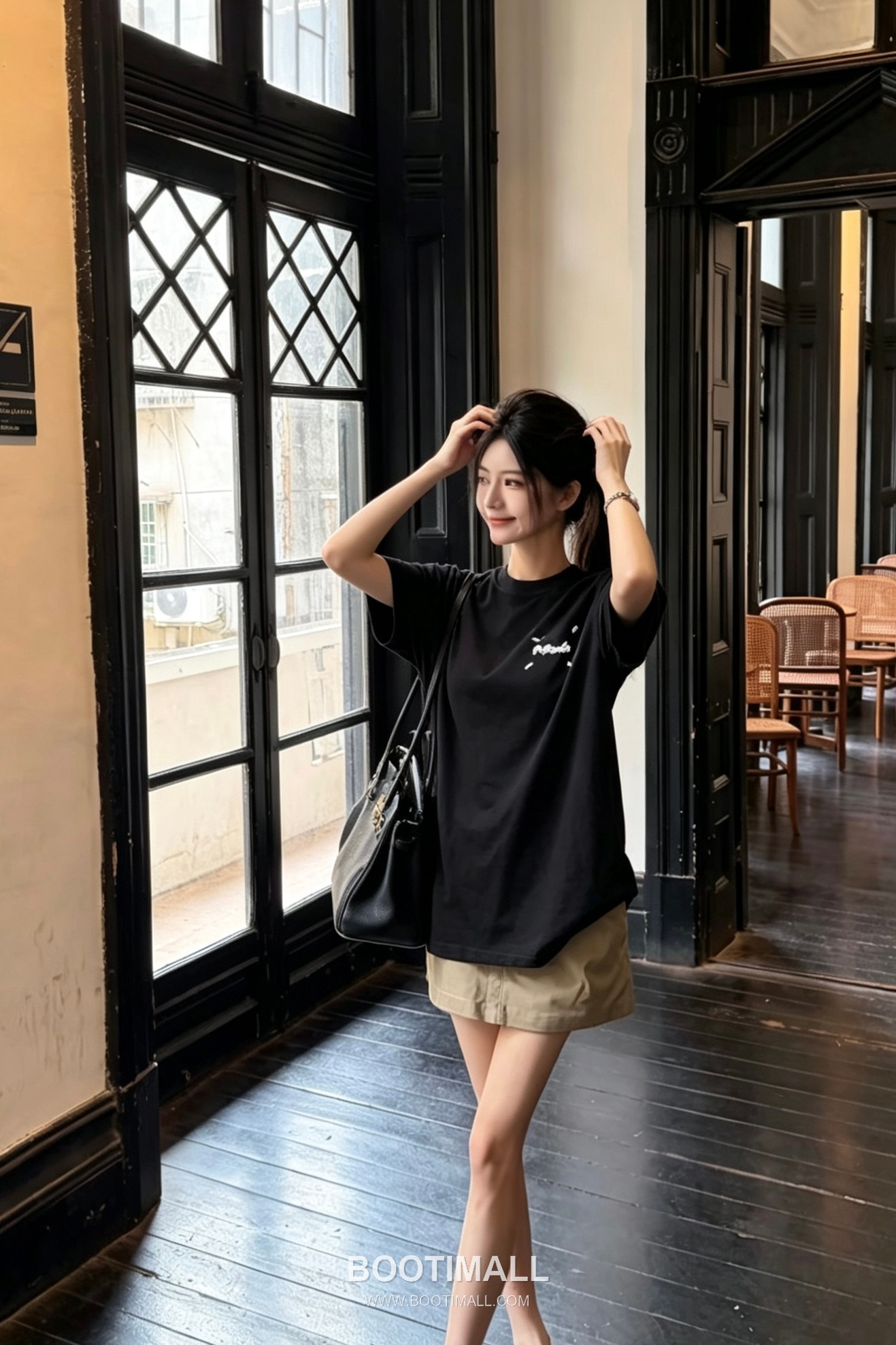 MM6 Maison Margiela 2026 S/S Cotton Embroidered Distressed T-Shirt MM6메종마르지엘라 2026SS 코튼 자수 디스트로이드 티셔츠 3