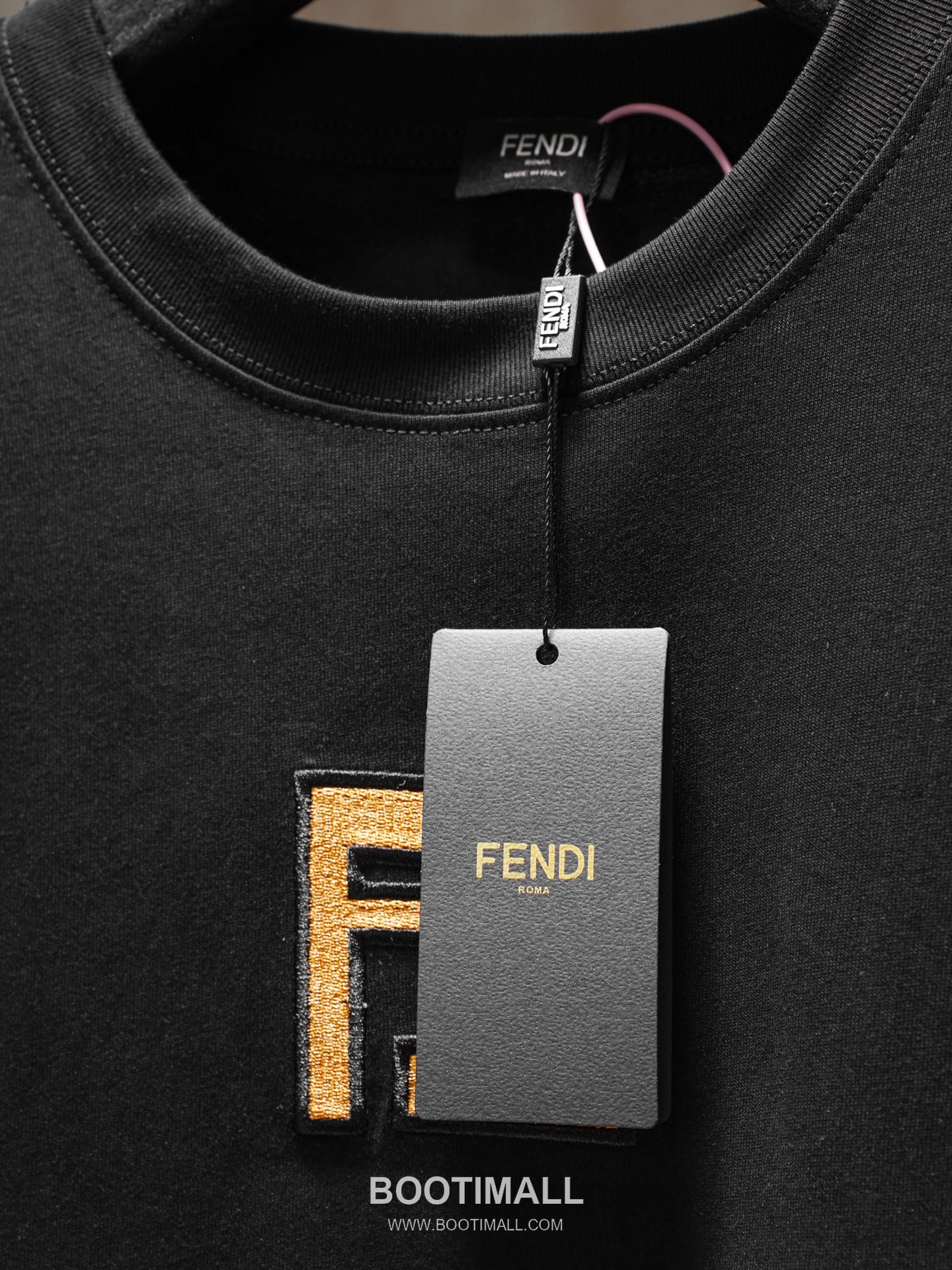 Fendi 2026 S/S Cotton FF Logo Embroidered T-Shirt 펜디 2026SS 코튼 FF 로고 자수 티셔츠 13