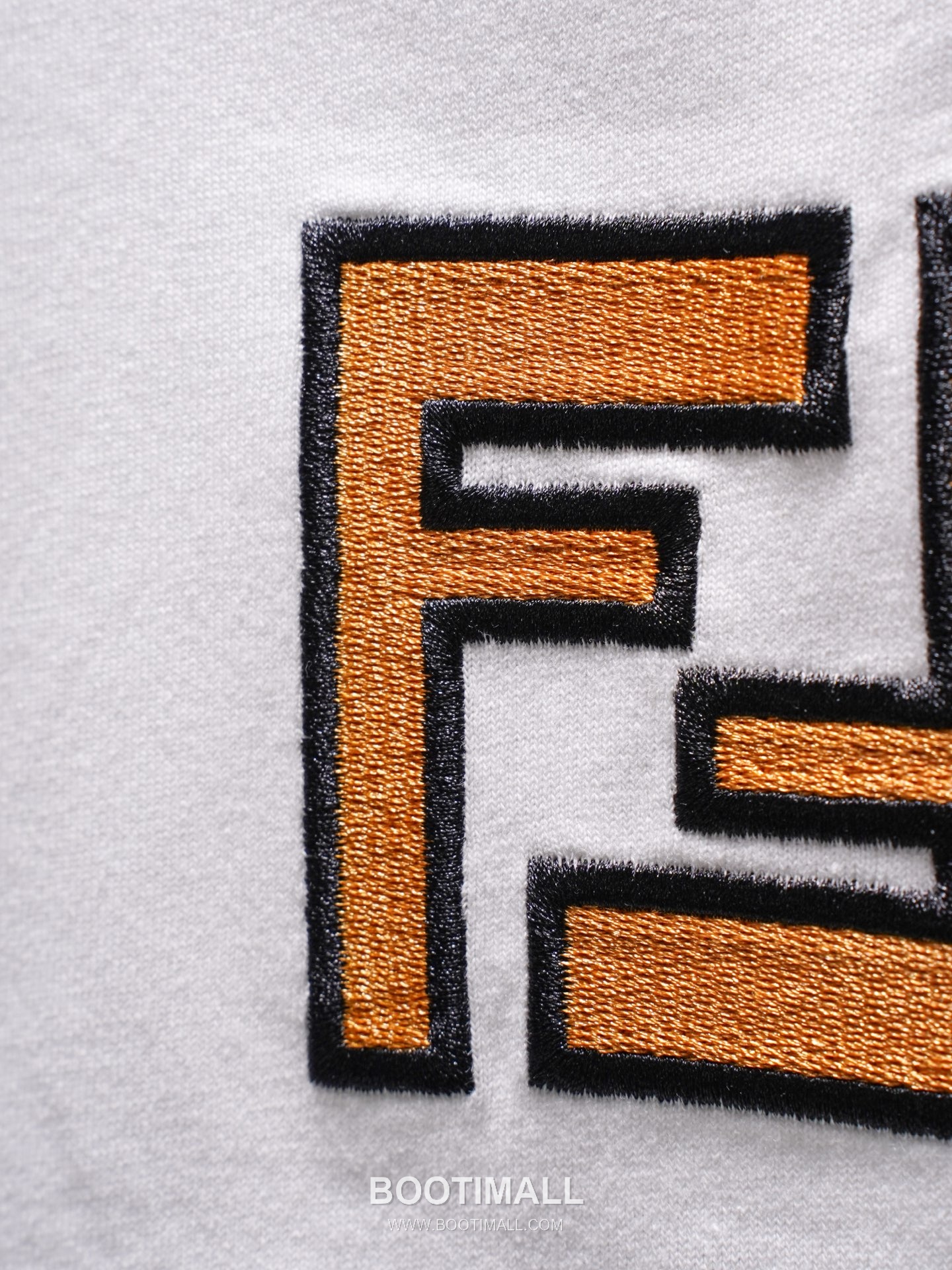 Fendi 2026 S/S Cotton FF Logo Embroidered T-Shirt 펜디 2026SS 코튼 FF 로고 자수 티셔츠 5