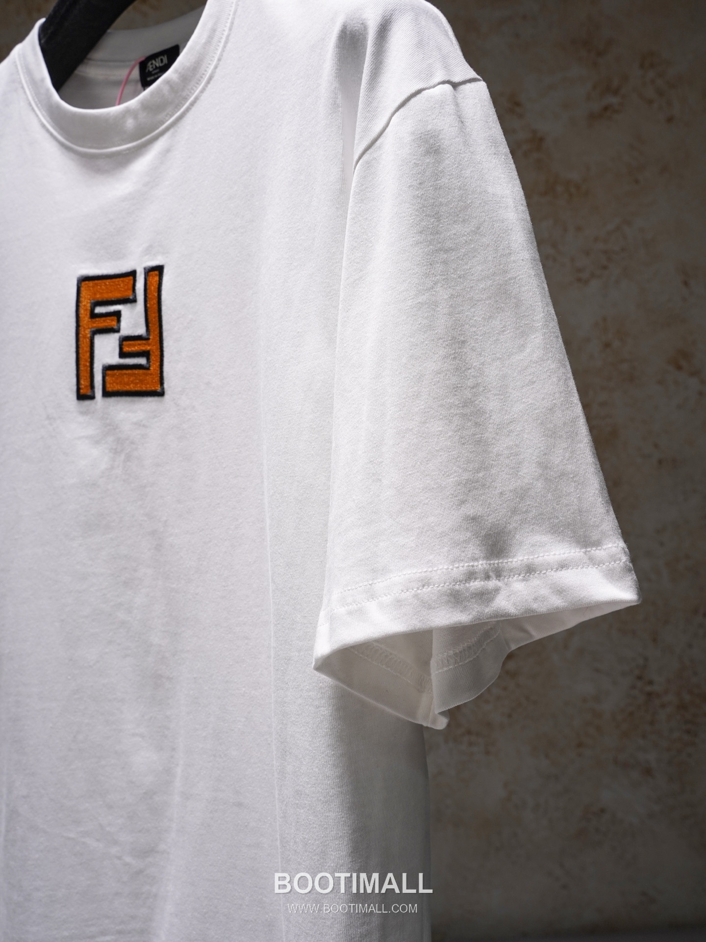Fendi 2026 S/S Cotton FF Logo Embroidered T-Shirt 펜디 2026SS 코튼 FF 로고 자수 티셔츠 6