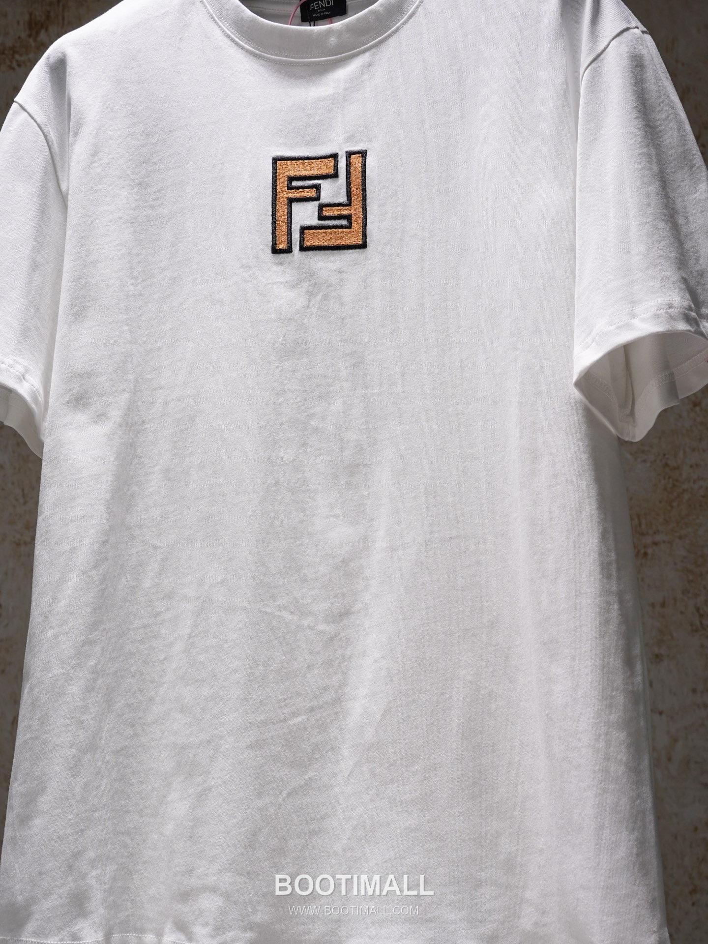 Fendi 2026 S/S Cotton FF Logo Embroidered T-Shirt 펜디 2026SS 코튼 FF 로고 자수 티셔츠 8