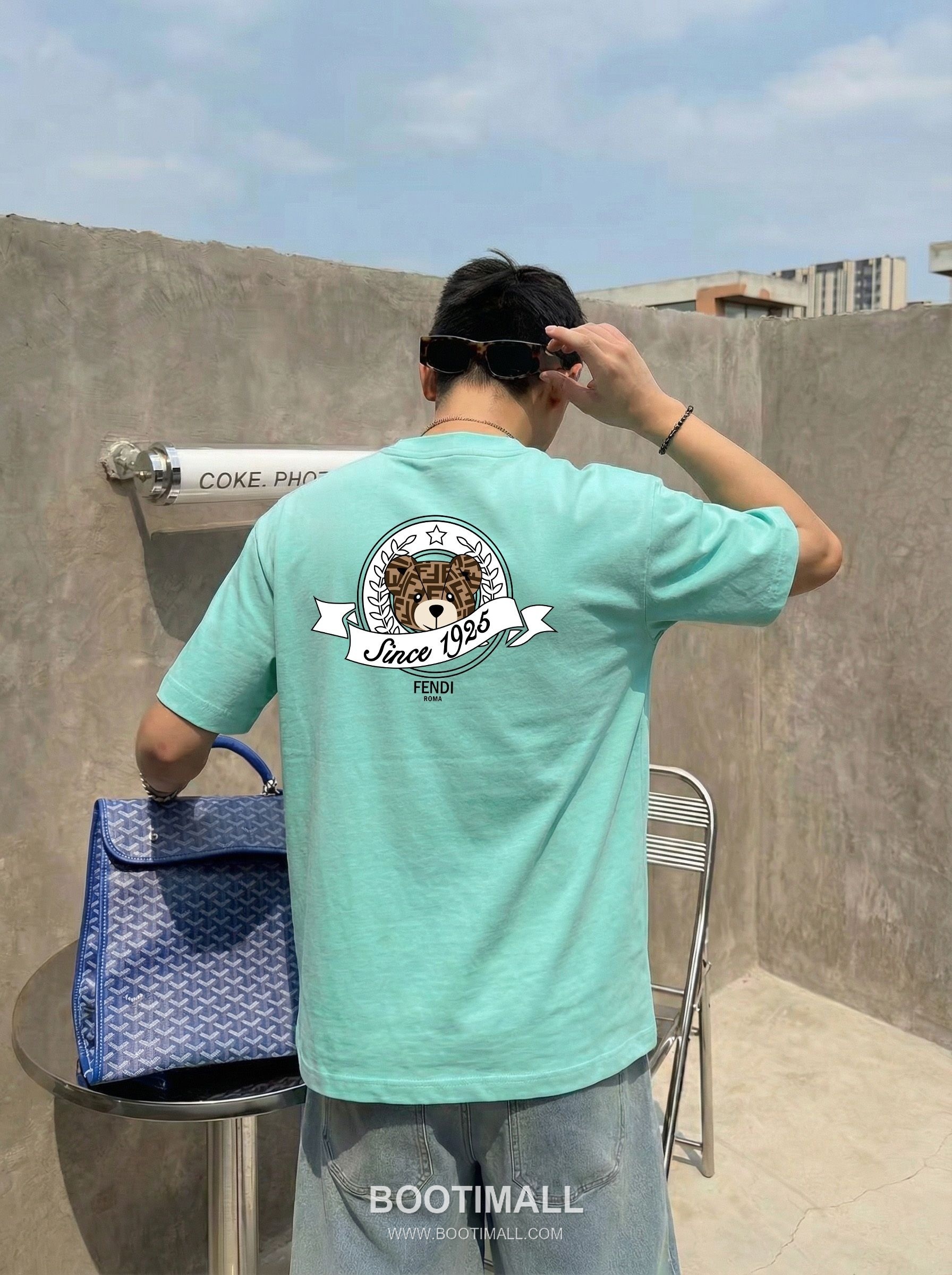 Fendi 2026 S/S Cotton Graphic Print Logo T-Shirt 펜디 2026SS 코튼 그래픽 프린트 로고 티셔츠 2