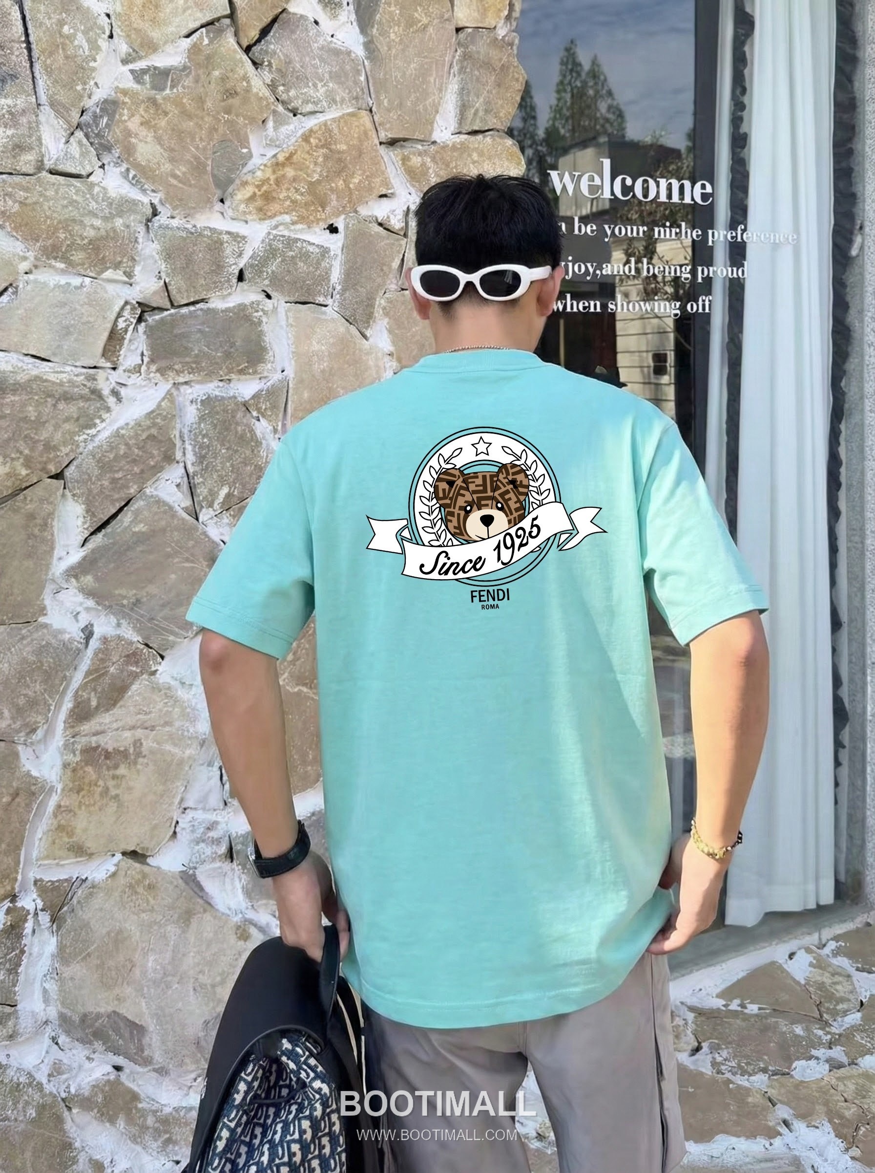 Fendi 2026 S/S Cotton Graphic Print Logo T-Shirt 펜디 2026SS 코튼 그래픽 프린트 로고 티셔츠 4