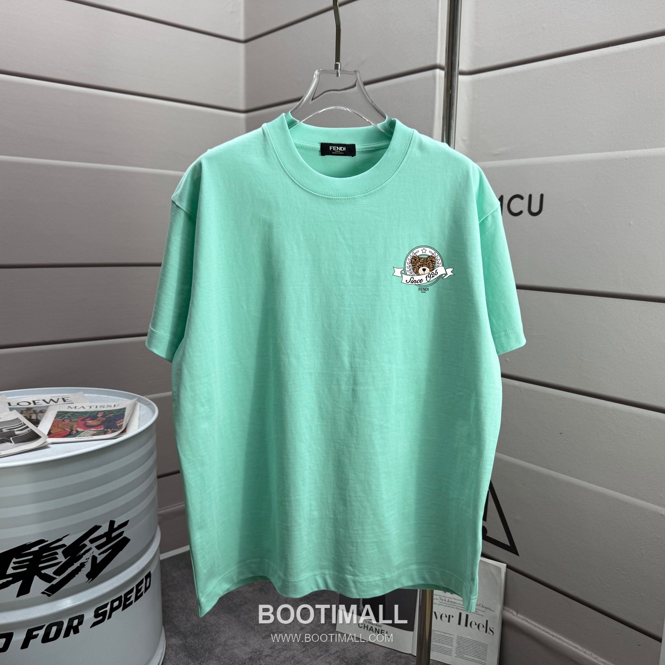 Fendi 2026 S/S Cotton Graphic Print Logo T-Shirt 펜디 2026SS 코튼 그래픽 프린트 로고 티셔츠 5