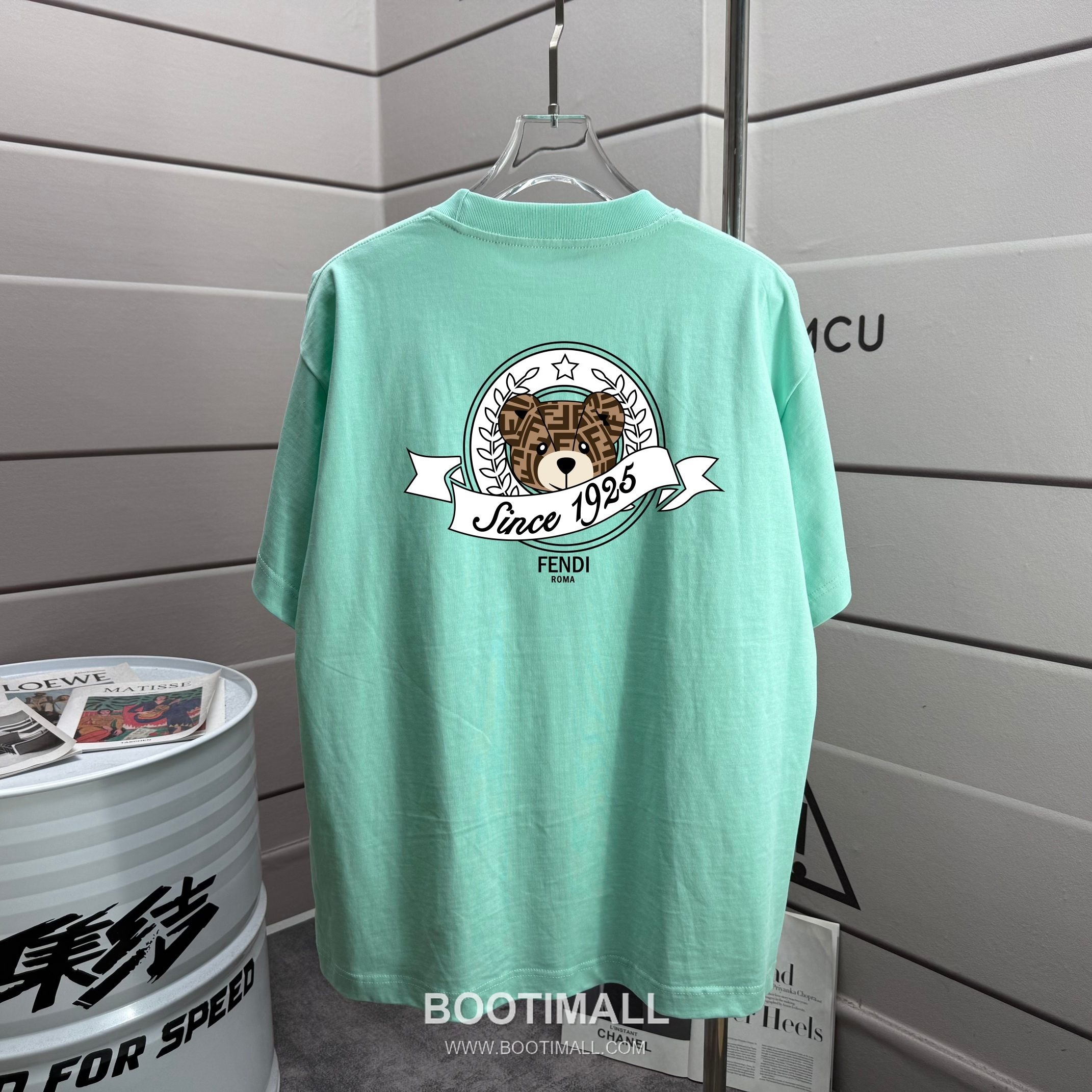 Fendi 2026 S/S Cotton Graphic Print Logo T-Shirt 펜디 2026SS 코튼 그래픽 프린트 로고 티셔츠 6