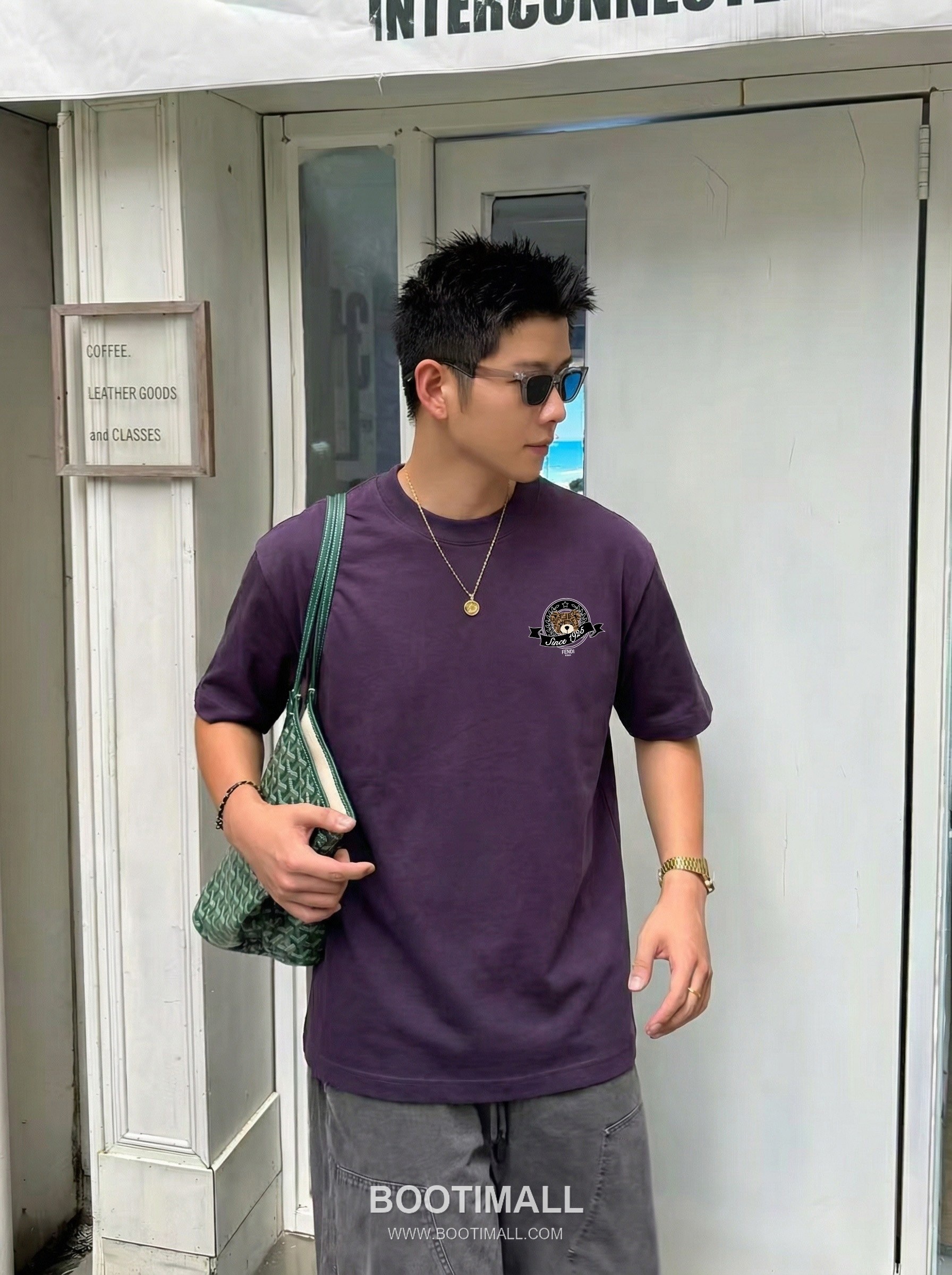 Fendi 2026 S/S Cotton Graphic Print Logo T-Shirt 펜디 2026SS 코튼 그래픽 프린트 로고 티셔츠 1